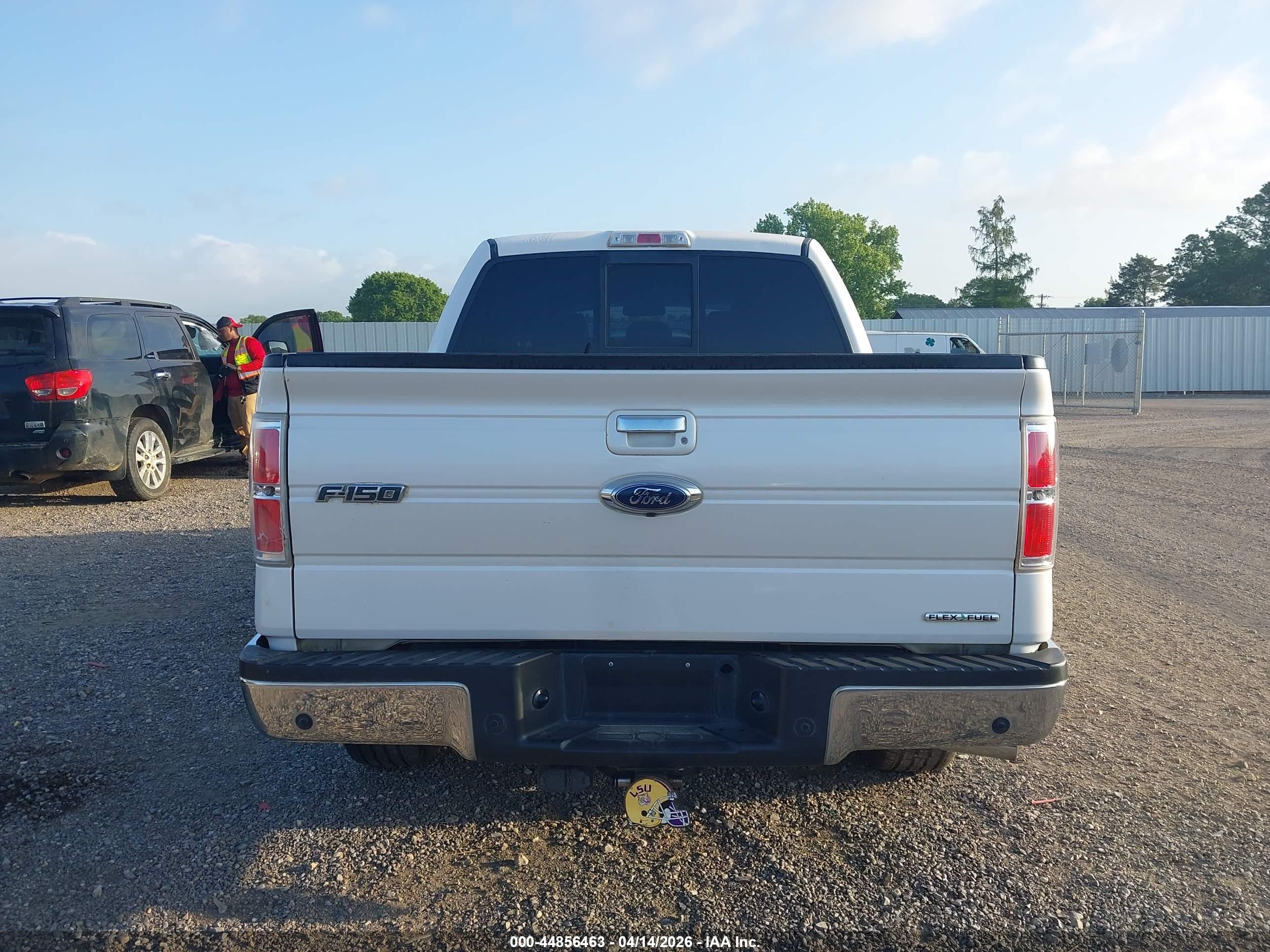 2013 Ford F-150 Lariat White vin: 1FTFW1CF7DFA10767