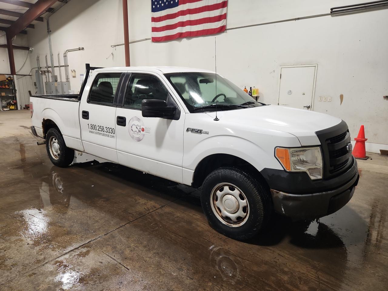 2013 Ford F150 Supercrew White vin: 1FTFW1CF7DKD83928 Damage: Overall Vehicle, De-Identify, Removal Required