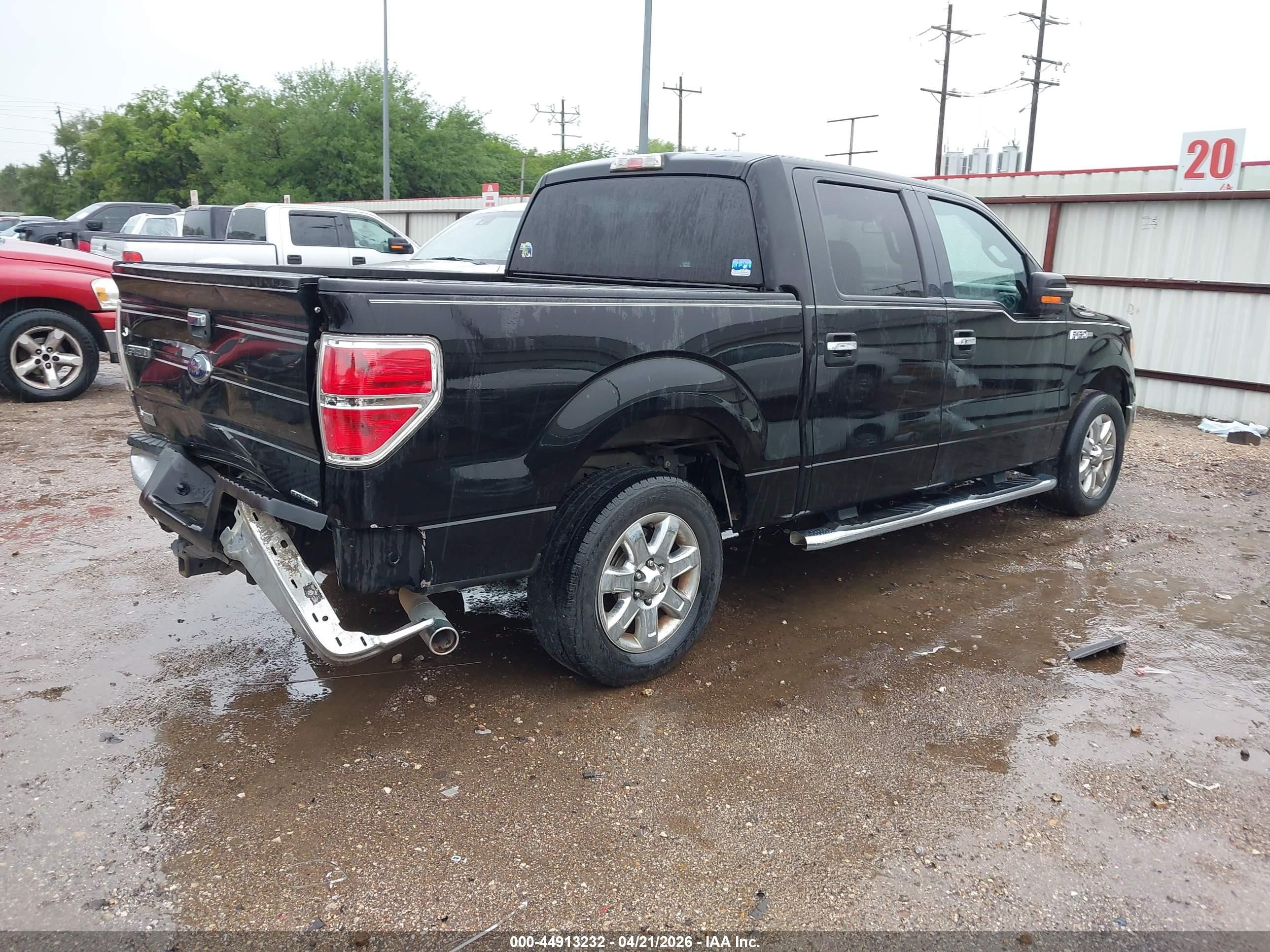 2013 Ford F-150 Xlt Black vin: 1FTFW1CF7DKD87946
