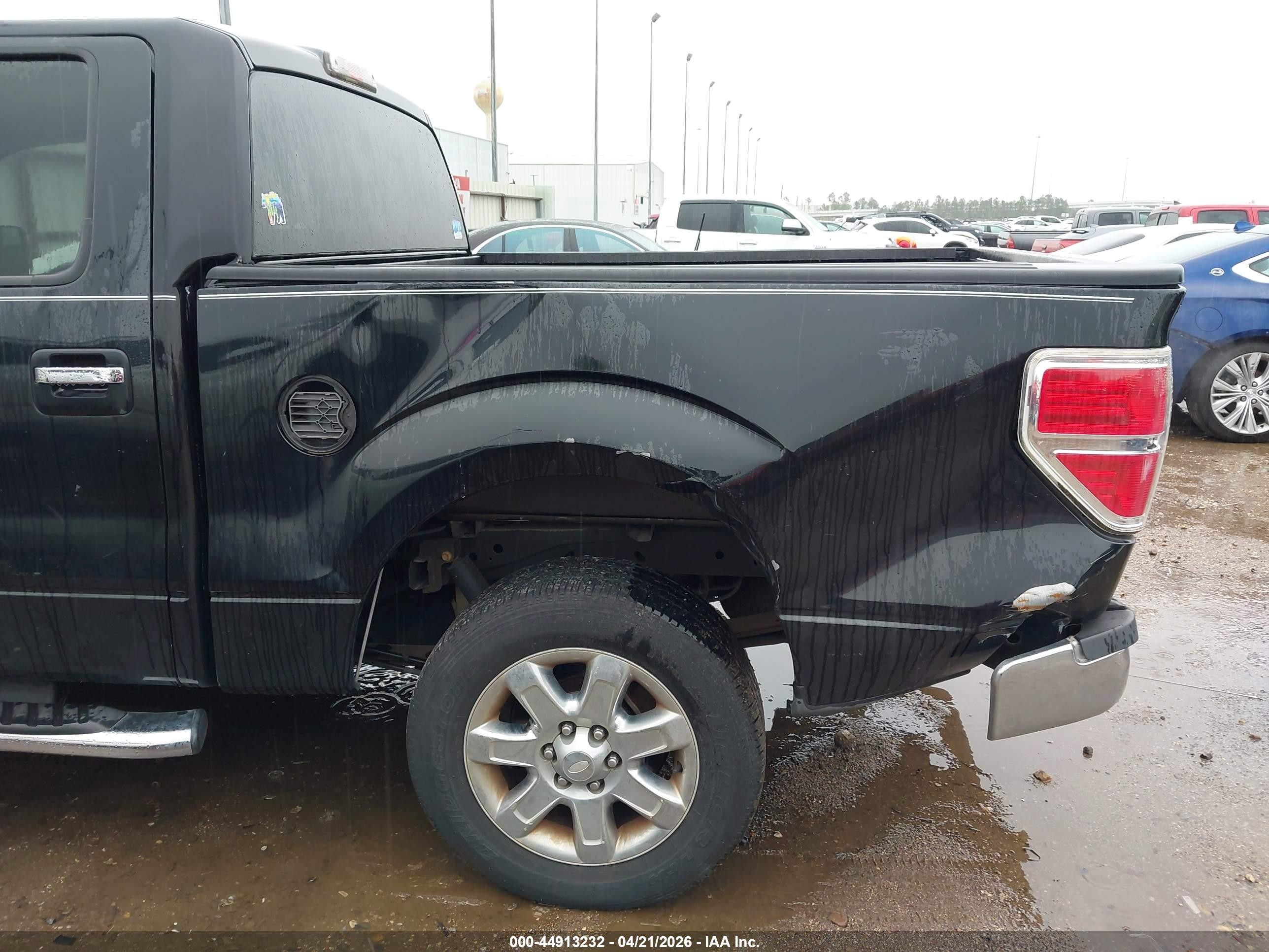 2013 Ford F-150 Xlt Black vin: 1FTFW1CF7DKD87946