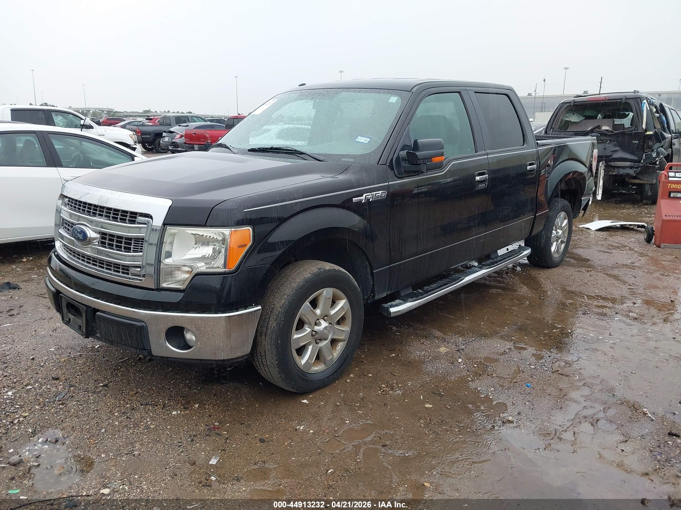 2013 Ford F-150 Xlt Black vin: 1FTFW1CF7DKD87946