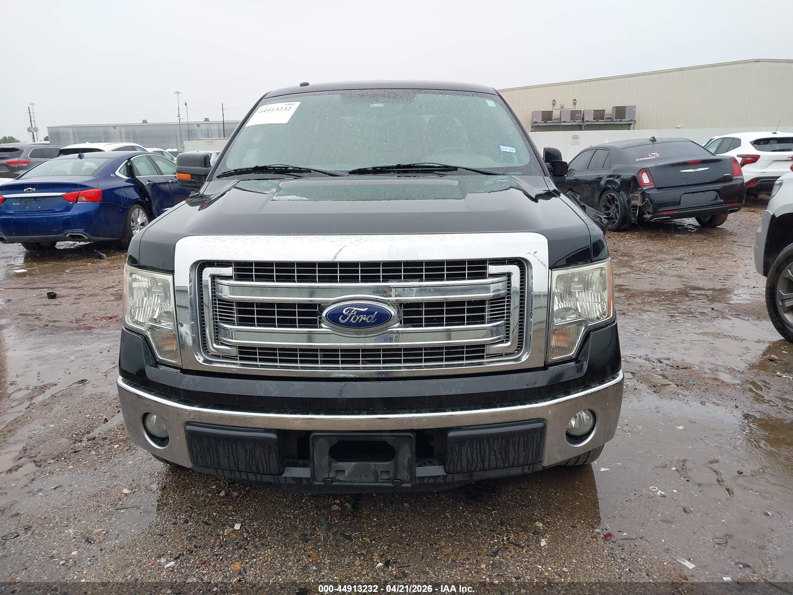 2013 Ford F-150 Xlt Black vin: 1FTFW1CF7DKD87946