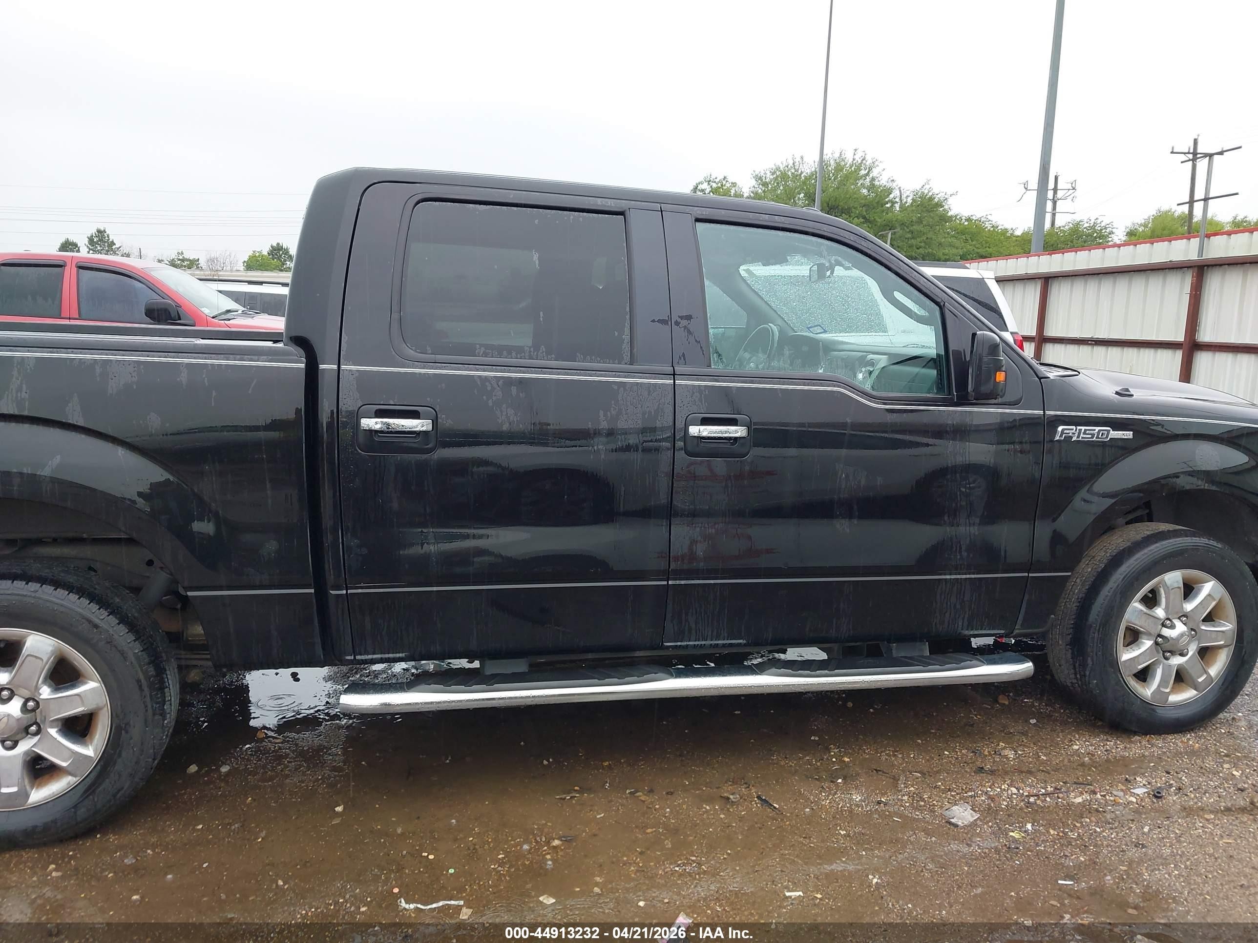 2013 Ford F-150 Xlt Black vin: 1FTFW1CF7DKD87946