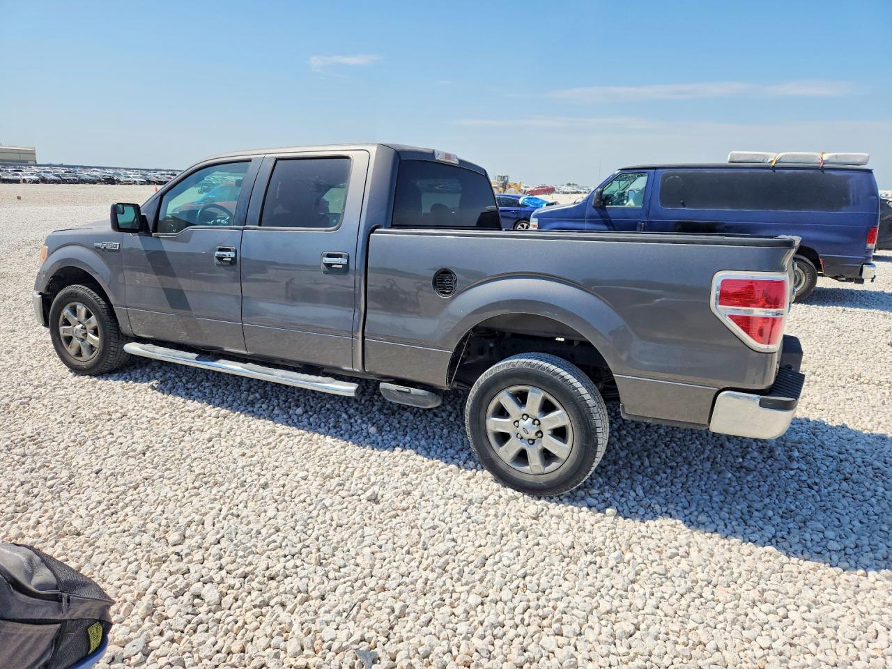 2013 Ford F150 Supercrew Gray vin: 1FTFW1CF7DKF25436