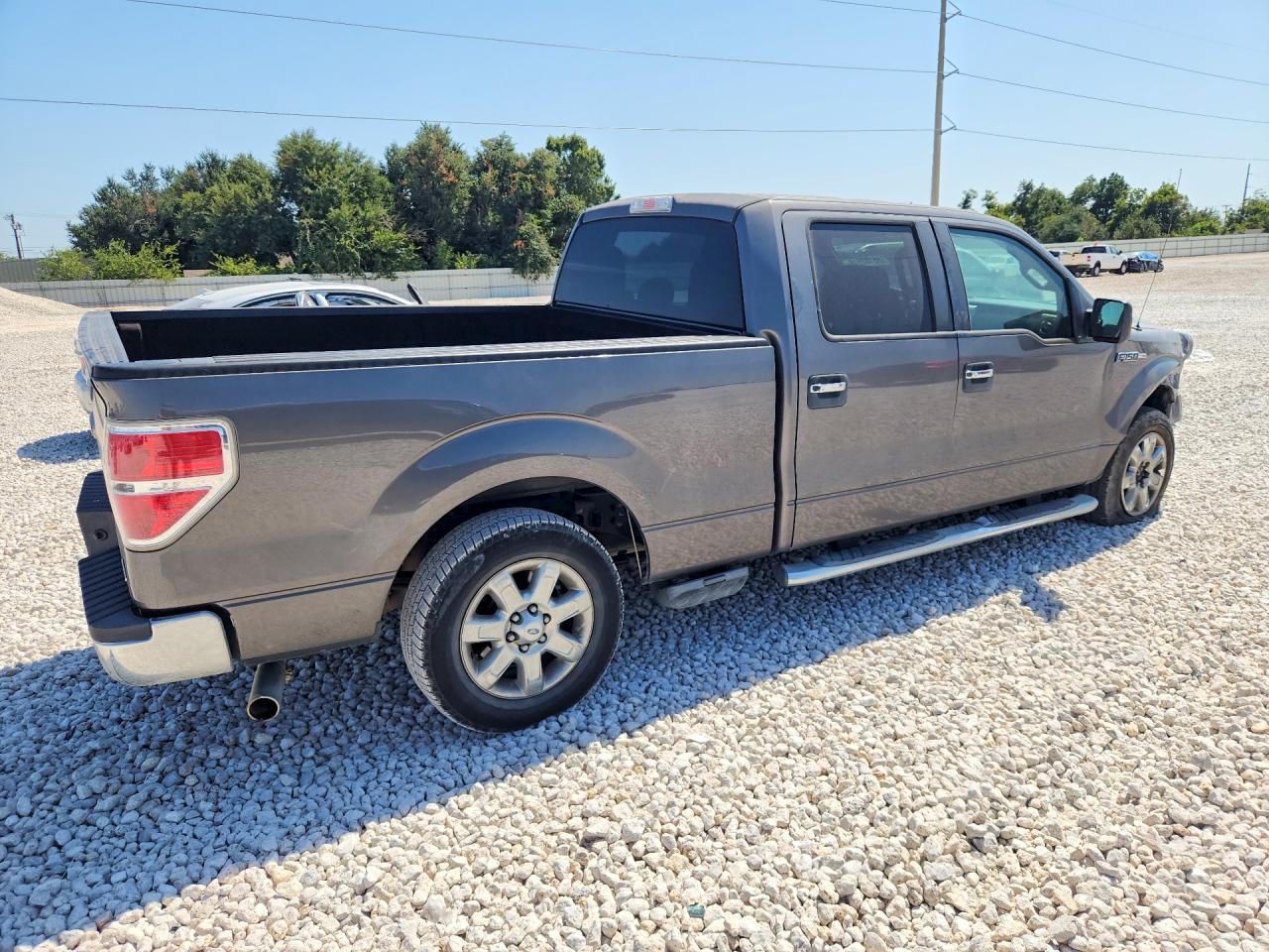 2013 Ford F150 Supercrew Gray vin: 1FTFW1CF7DKF25436