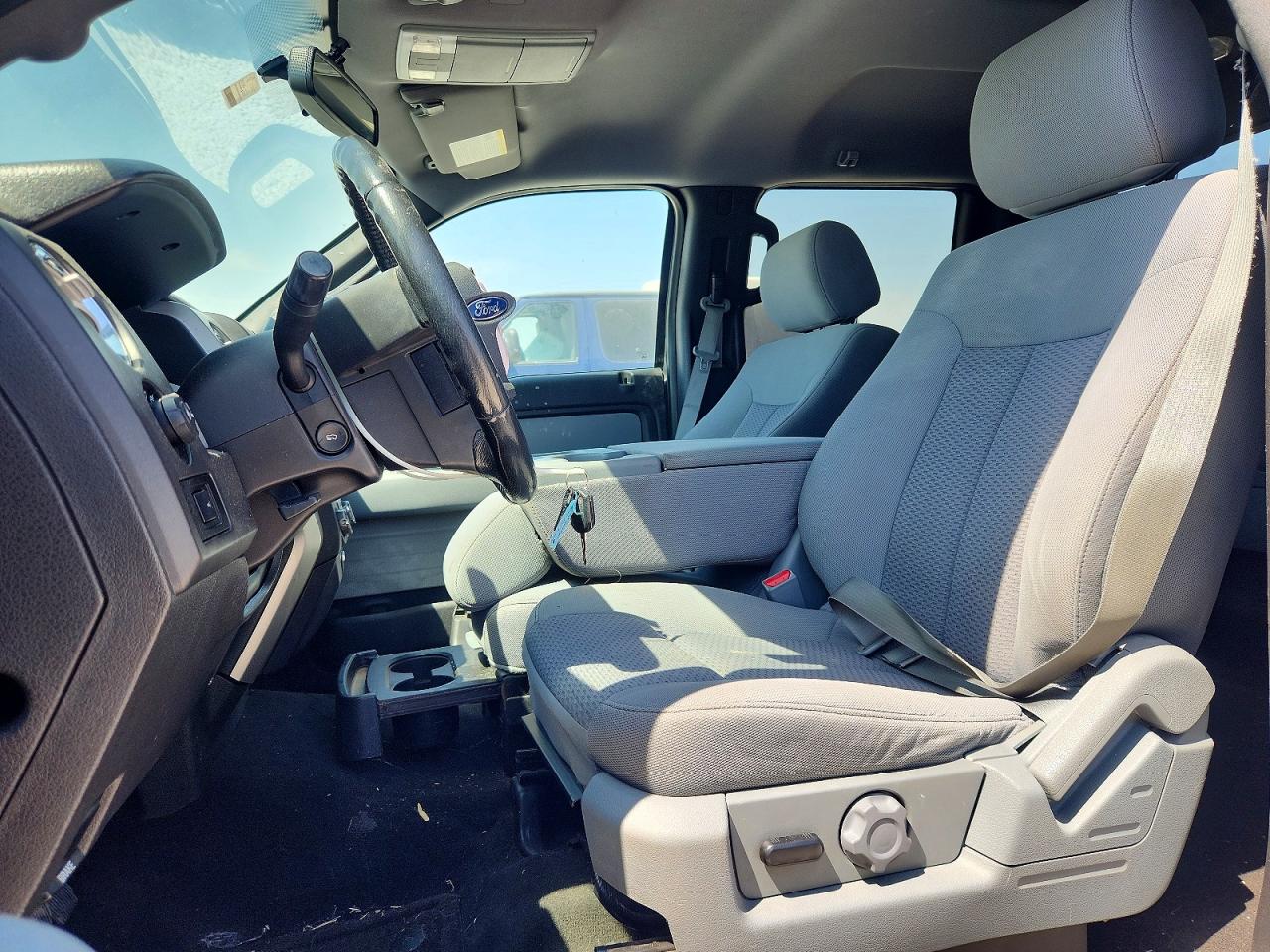 2013 Ford F150 Supercrew Gray vin: 1FTFW1CF7DKF25436
