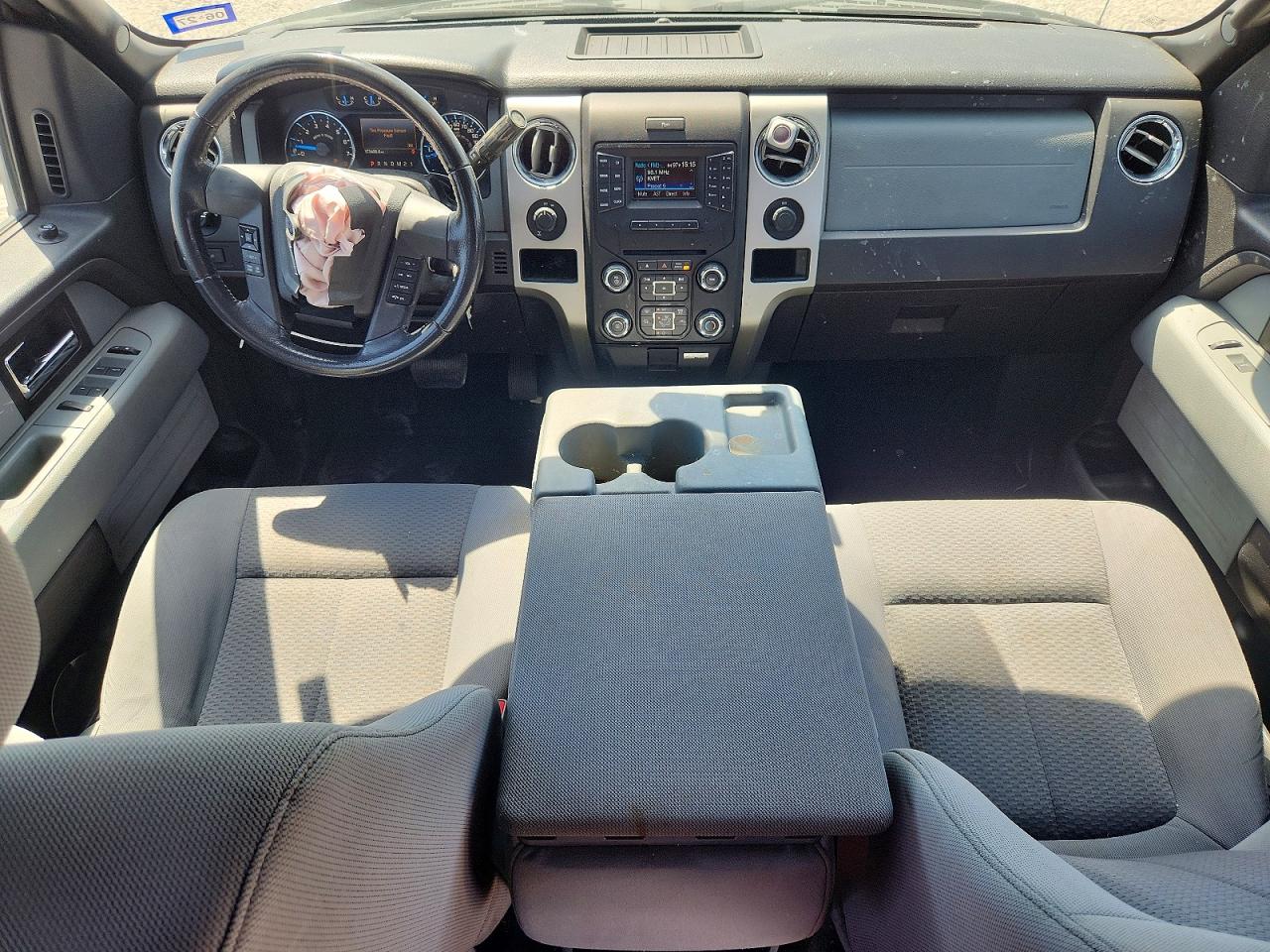 2013 Ford F150 Supercrew Gray vin: 1FTFW1CF7DKF25436