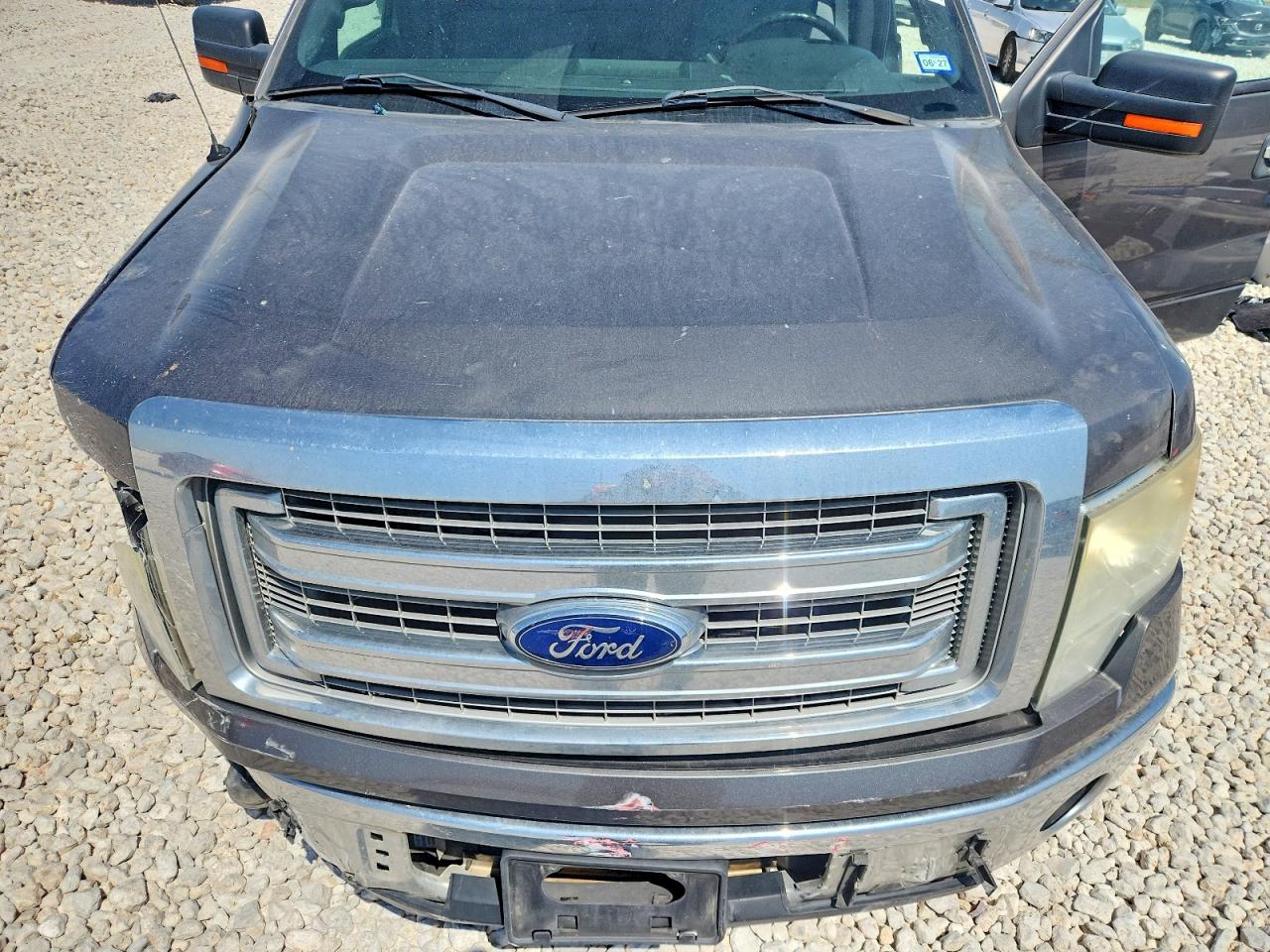 2013 Ford F150 Supercrew Gray vin: 1FTFW1CF7DKF25436