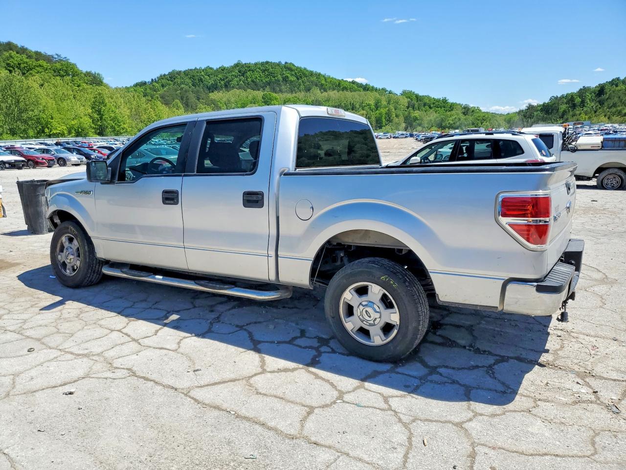 2013 Ford F150 Supercrew Silver vin: 1FTFW1CF7DKF73499