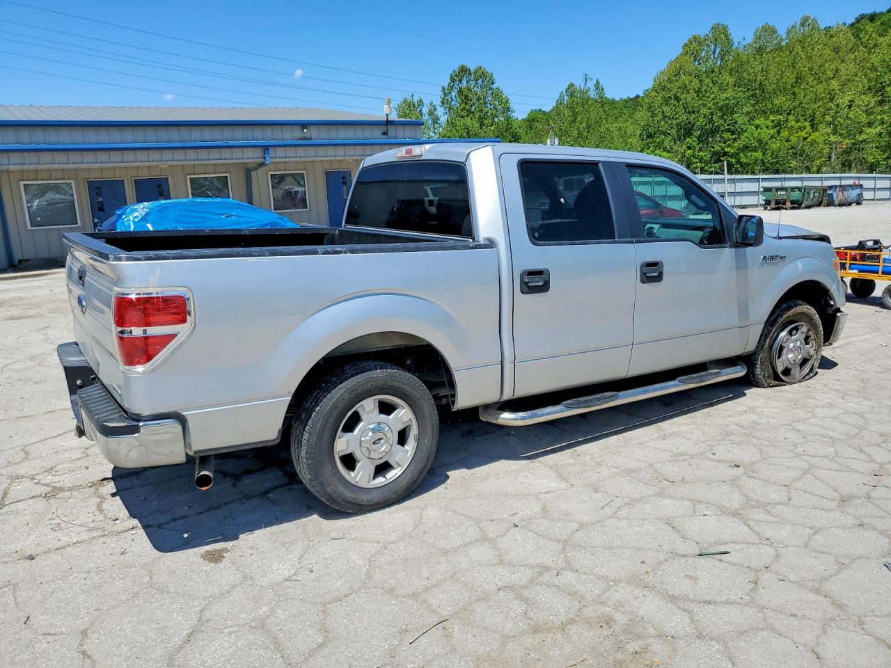2013 Ford F150 Supercrew Silver vin: 1FTFW1CF7DKF73499