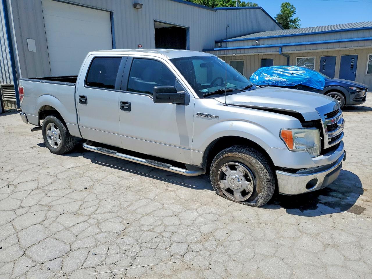 2013 Ford F150 Supercrew Silver vin: 1FTFW1CF7DKF73499