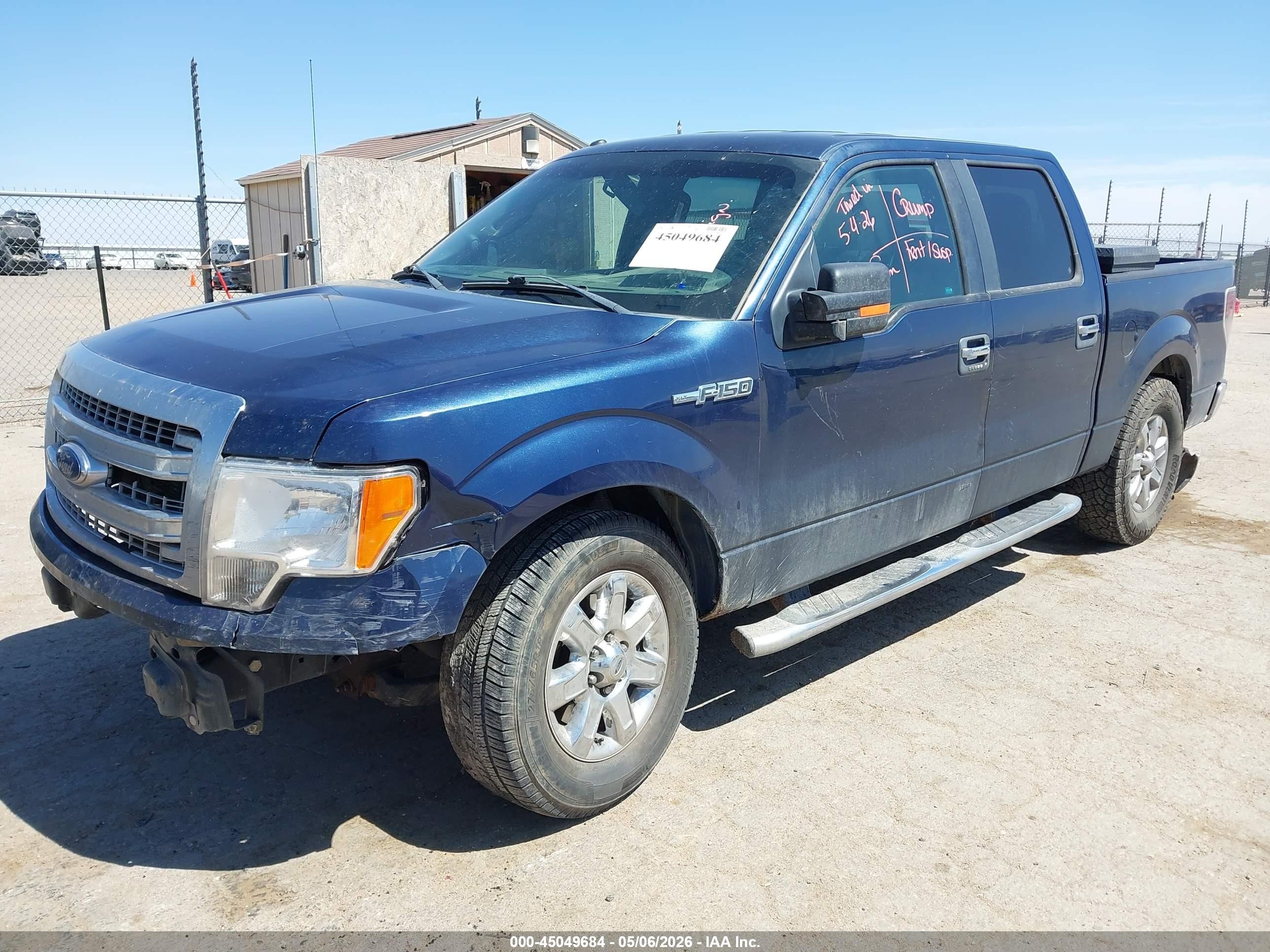 2013 Ford F-150 Xlt Blue vin: 1FTFW1CF7DKF77732