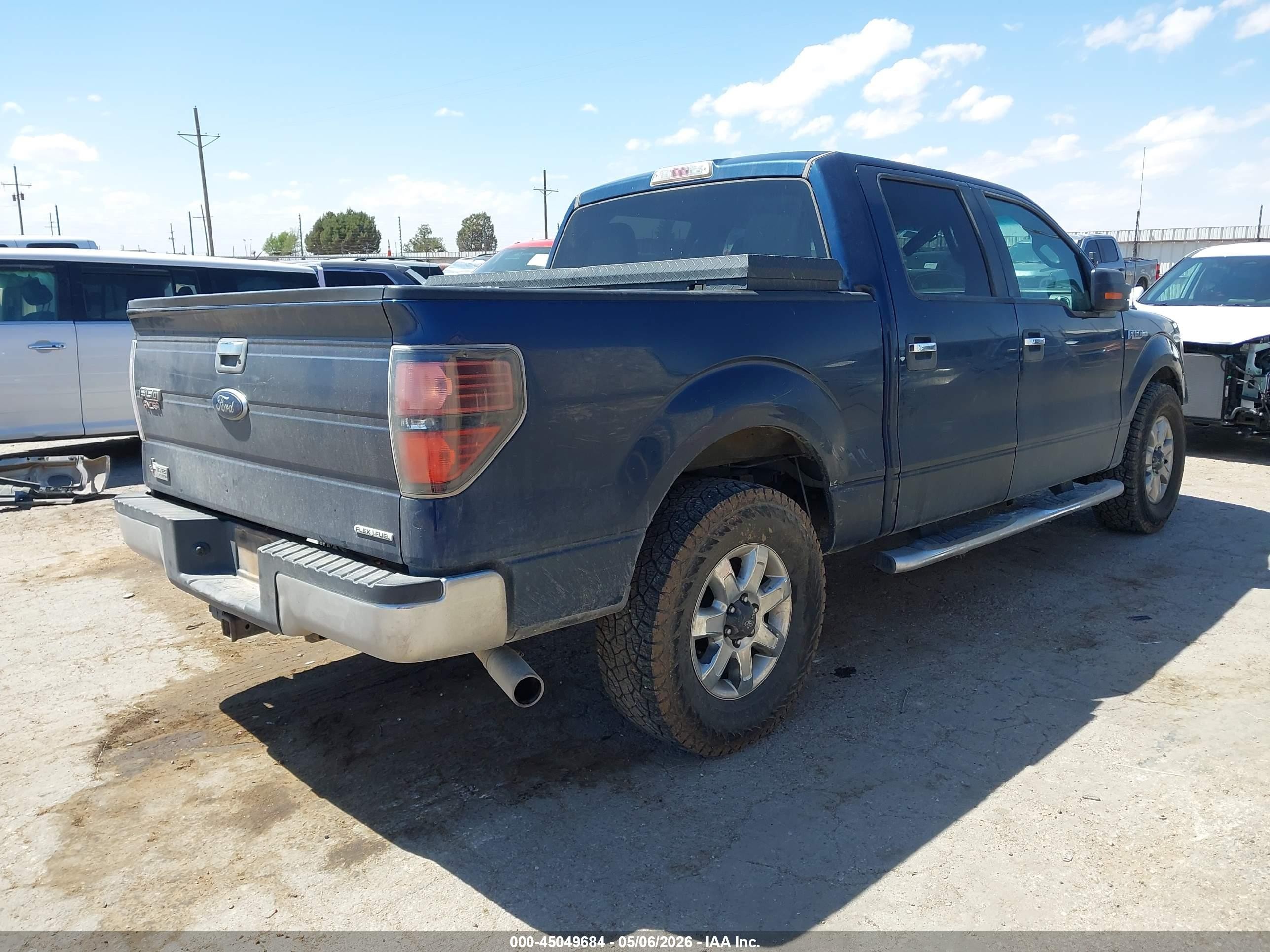 2013 Ford F-150 Xlt Blue vin: 1FTFW1CF7DKF77732