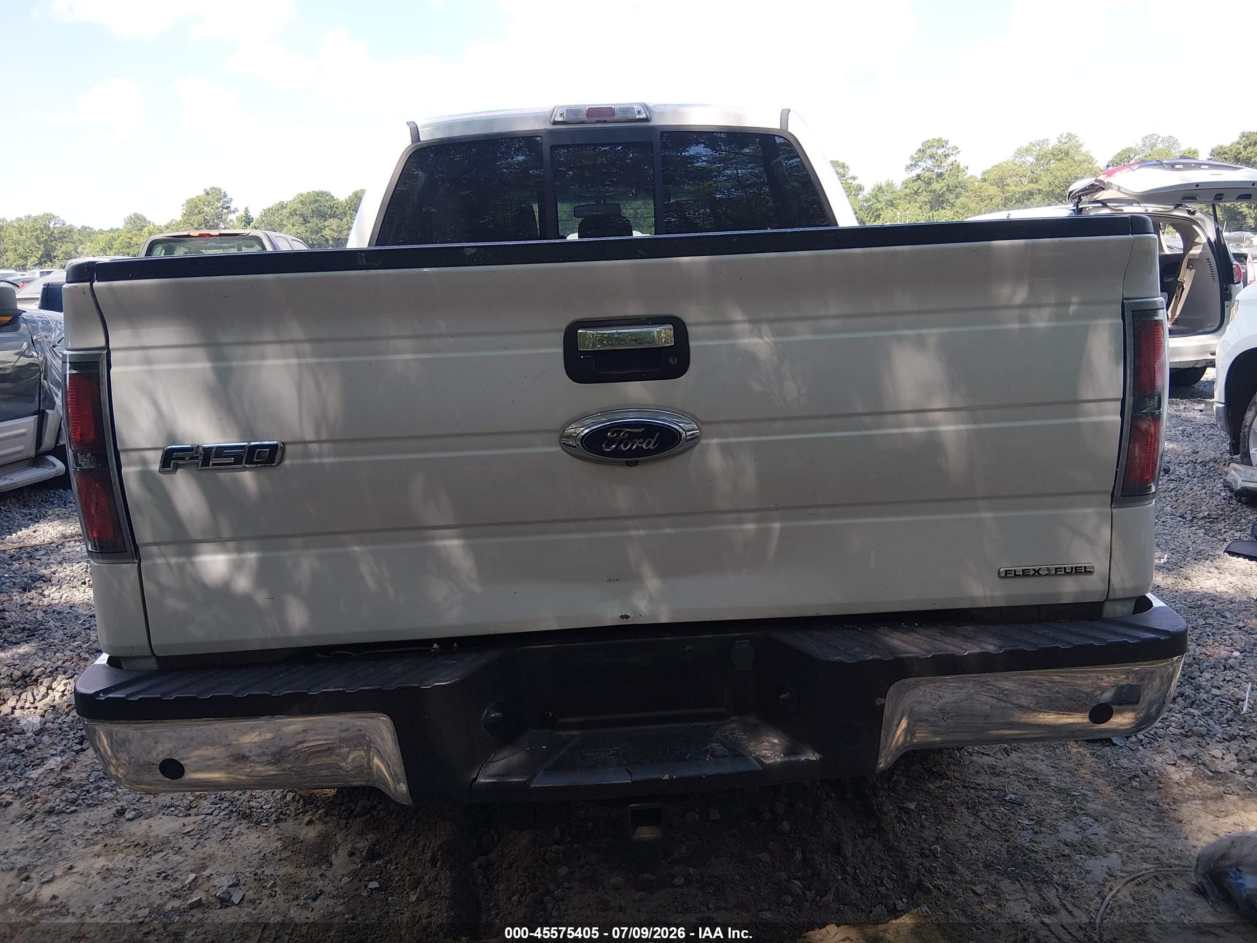 2013 Ford F-150 Xlt White vin: 1FTFW1CF7DKG38870