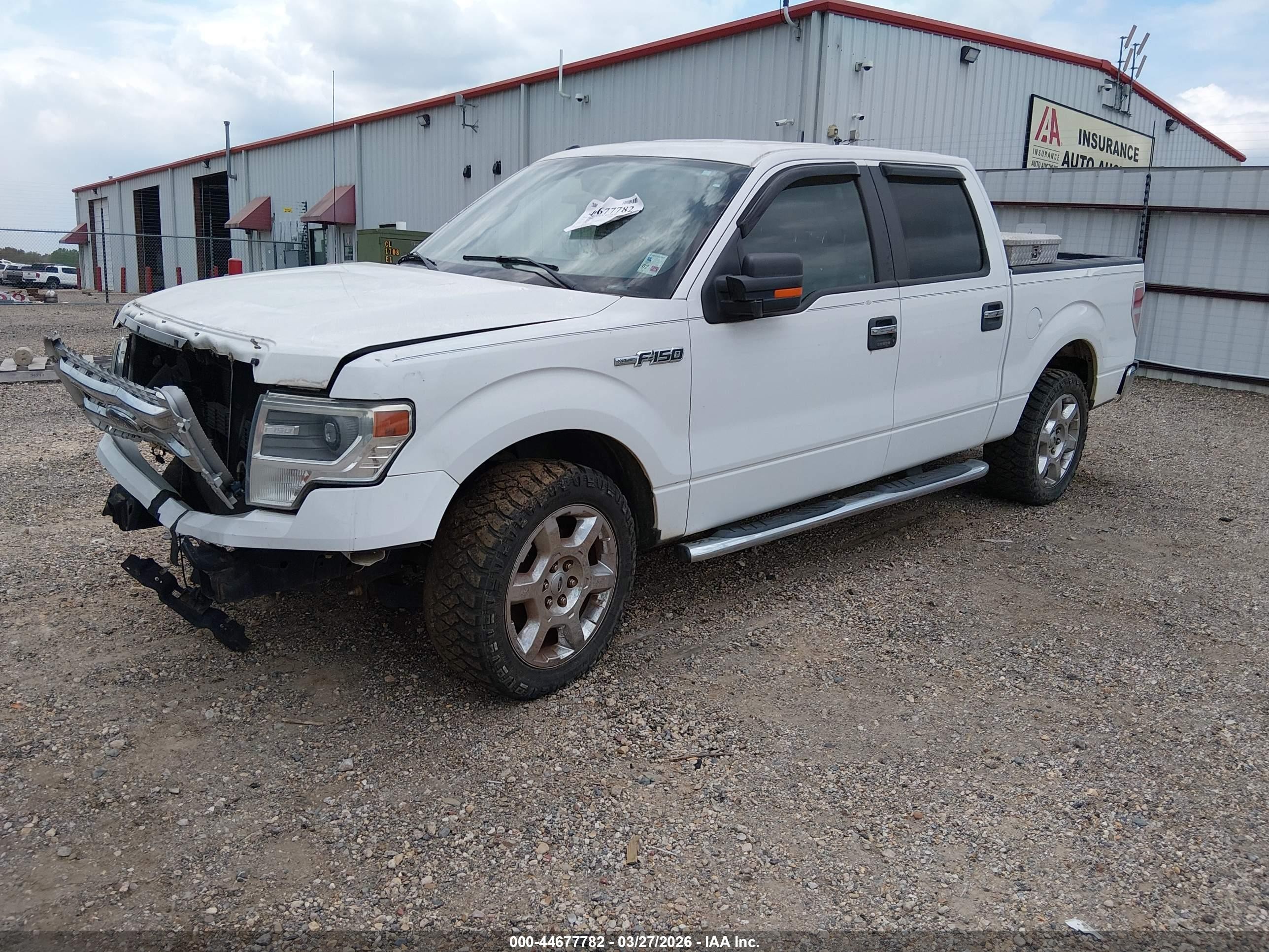 2014 Ford F-150 Xlt White vin: 1FTFW1CF7EFA23732