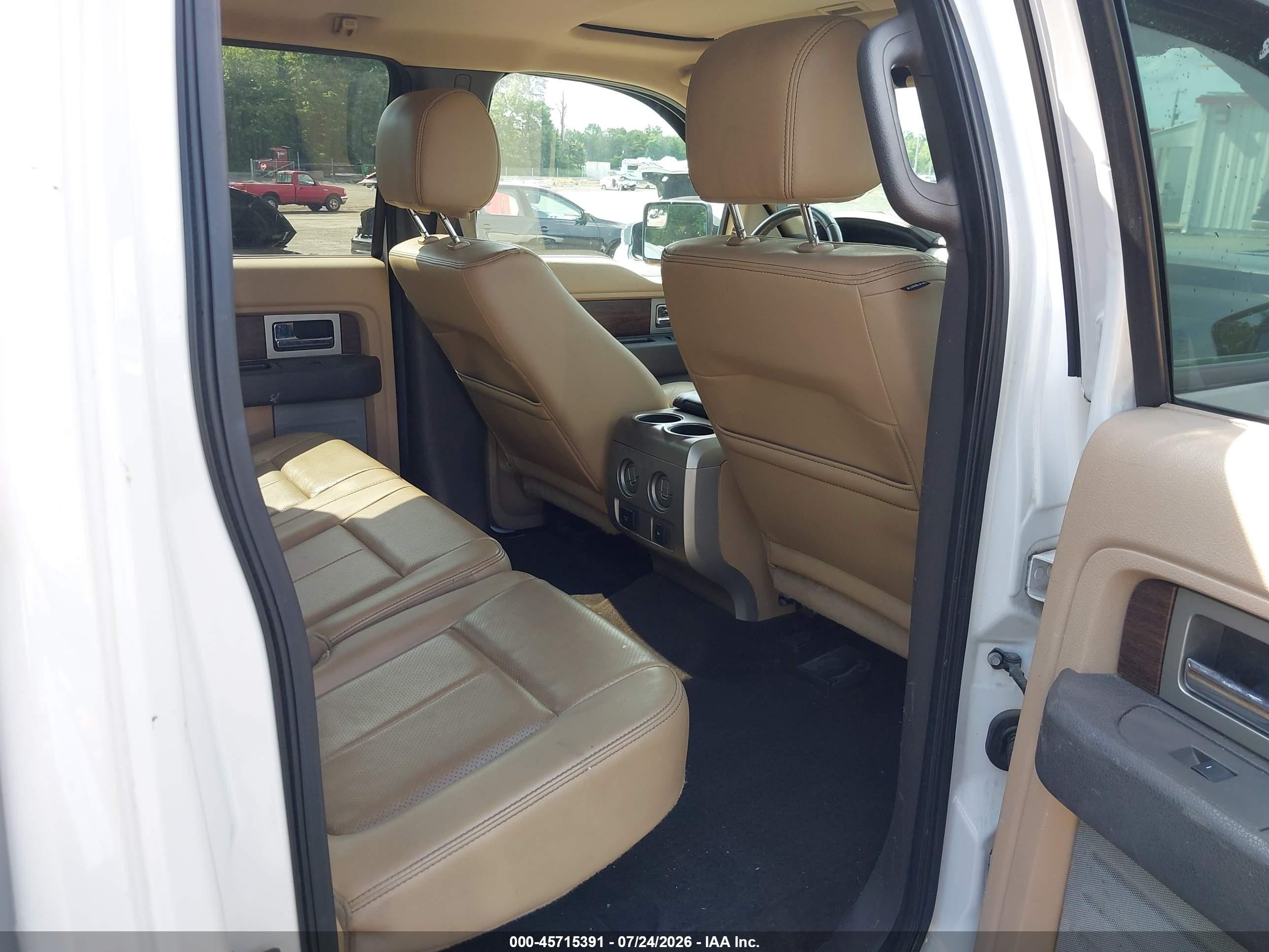 2014 Ford F-150 Lariat White vin: 1FTFW1CF7EFA89178