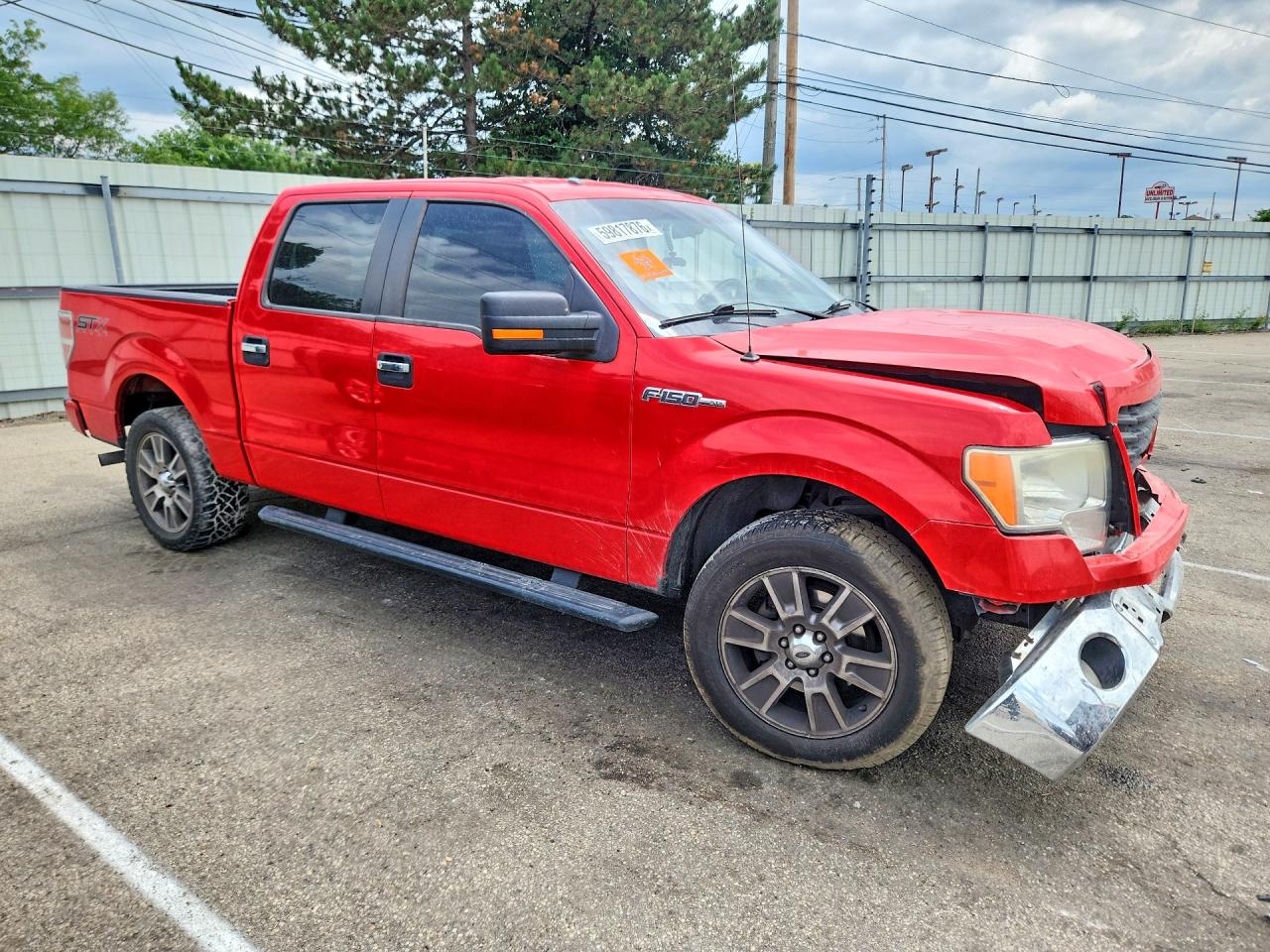 2014 Ford F150 Supercrew Red vin: 1FTFW1CF7EKF43792