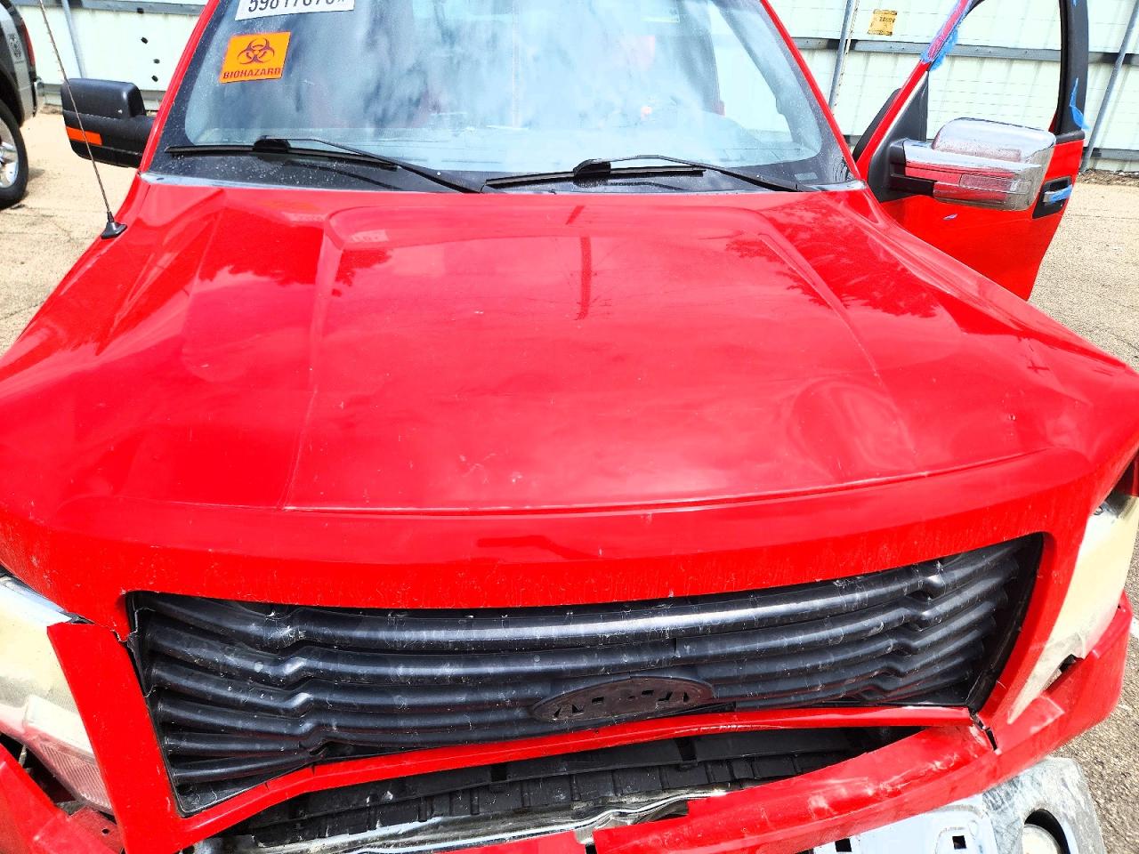 2014 Ford F150 Supercrew Red vin: 1FTFW1CF7EKF43792