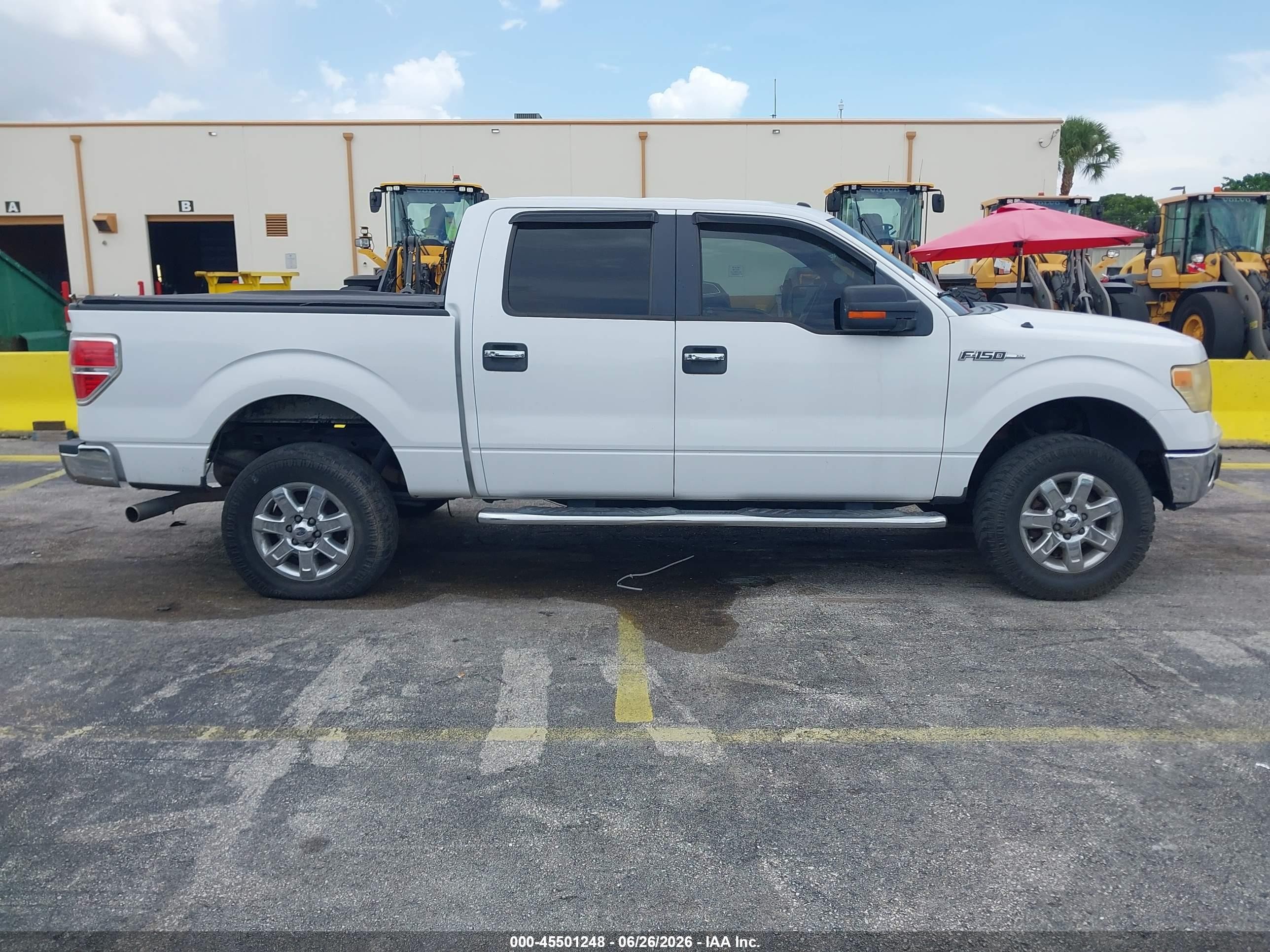 2014 Ford F-150 Xlt White vin: 1FTFW1CF7EKF90188