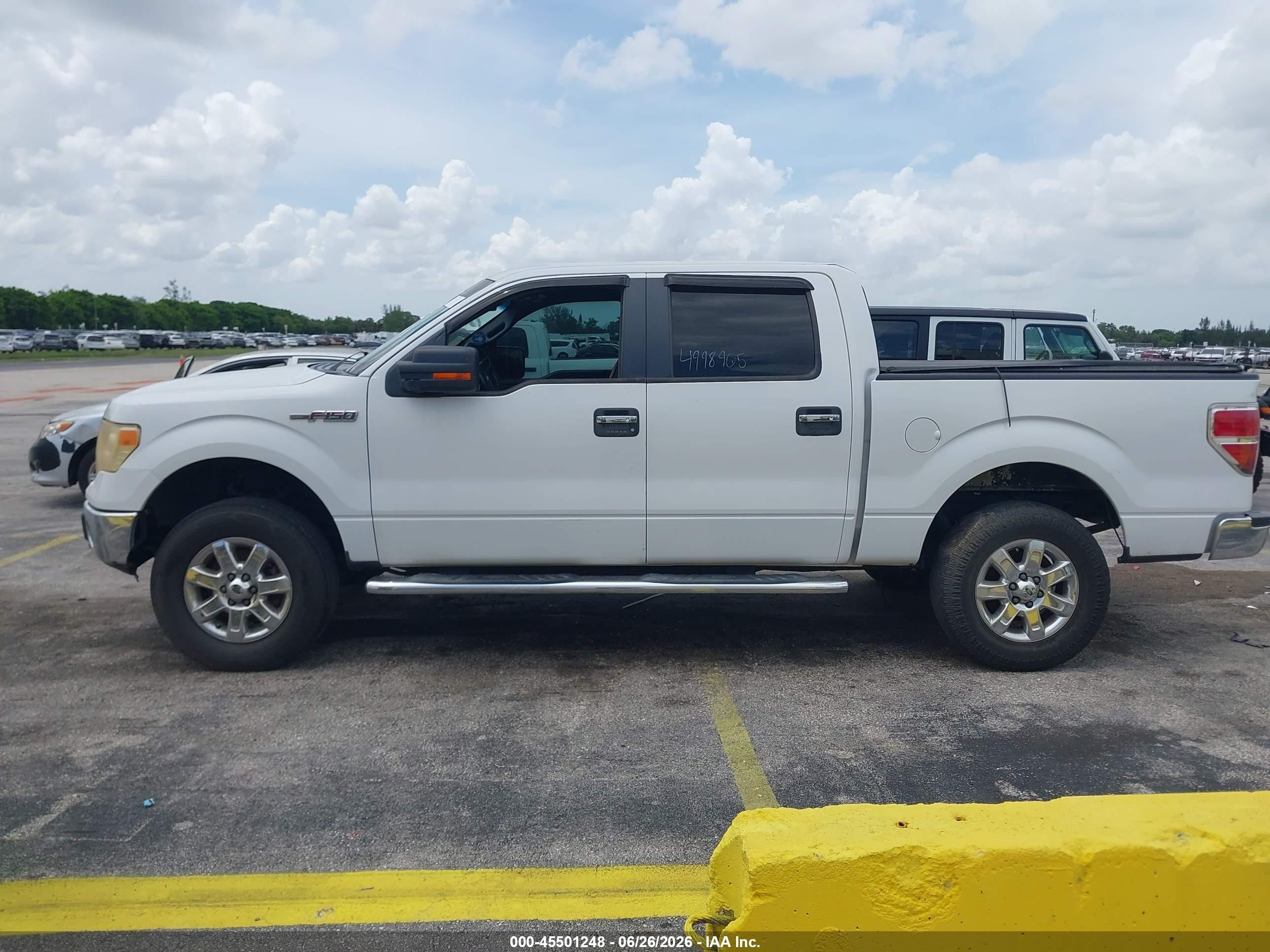 2014 Ford F-150 Xlt White vin: 1FTFW1CF7EKF90188