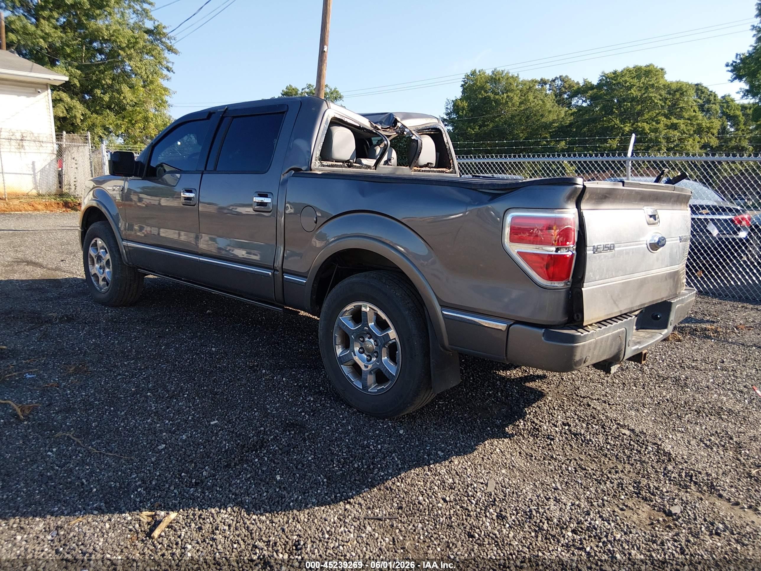 2011 Ford F-150 Platinum Gray vin: 1FTFW1CF8BFA33424