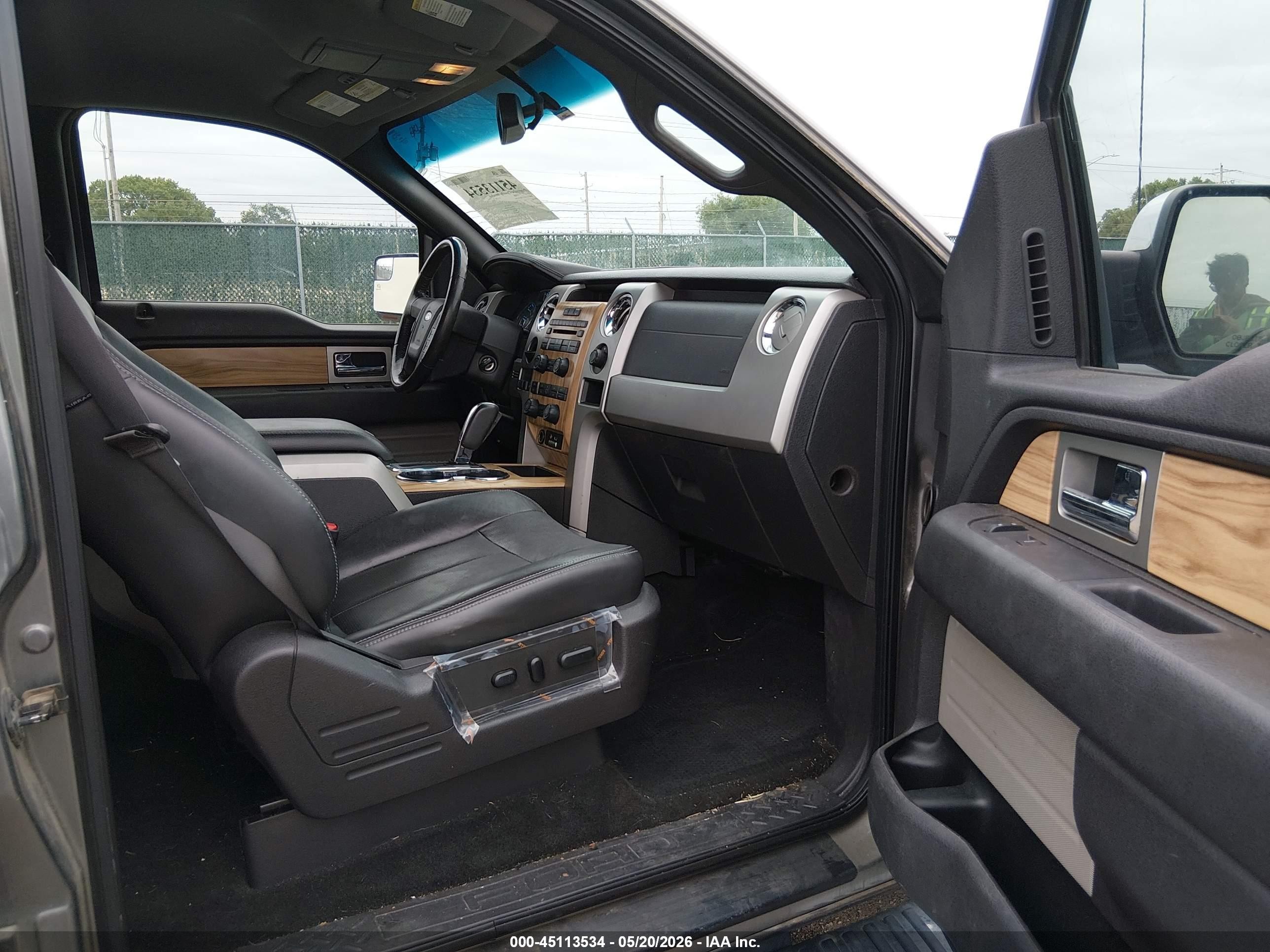 2011 Ford F-150 Lariat Gray vin: 1FTFW1CF8BFA61546