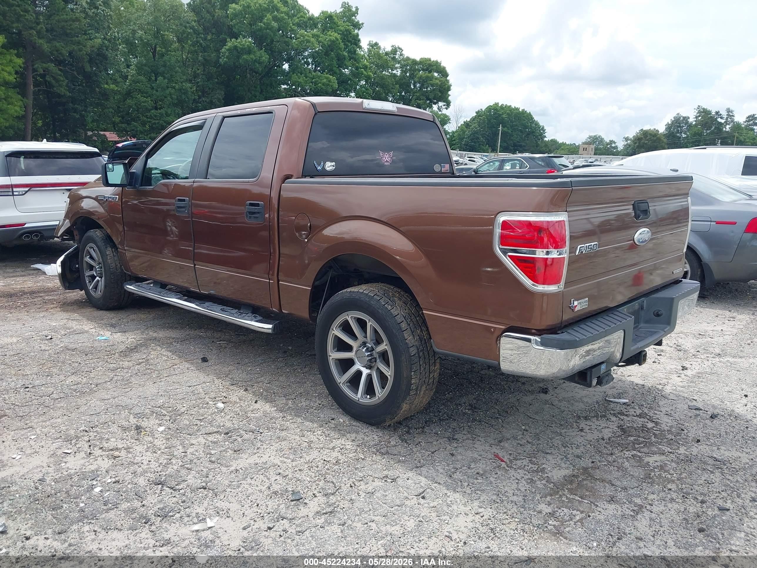2011 Ford F-150 Xlt Brown vin: 1FTFW1CF8BFB61338