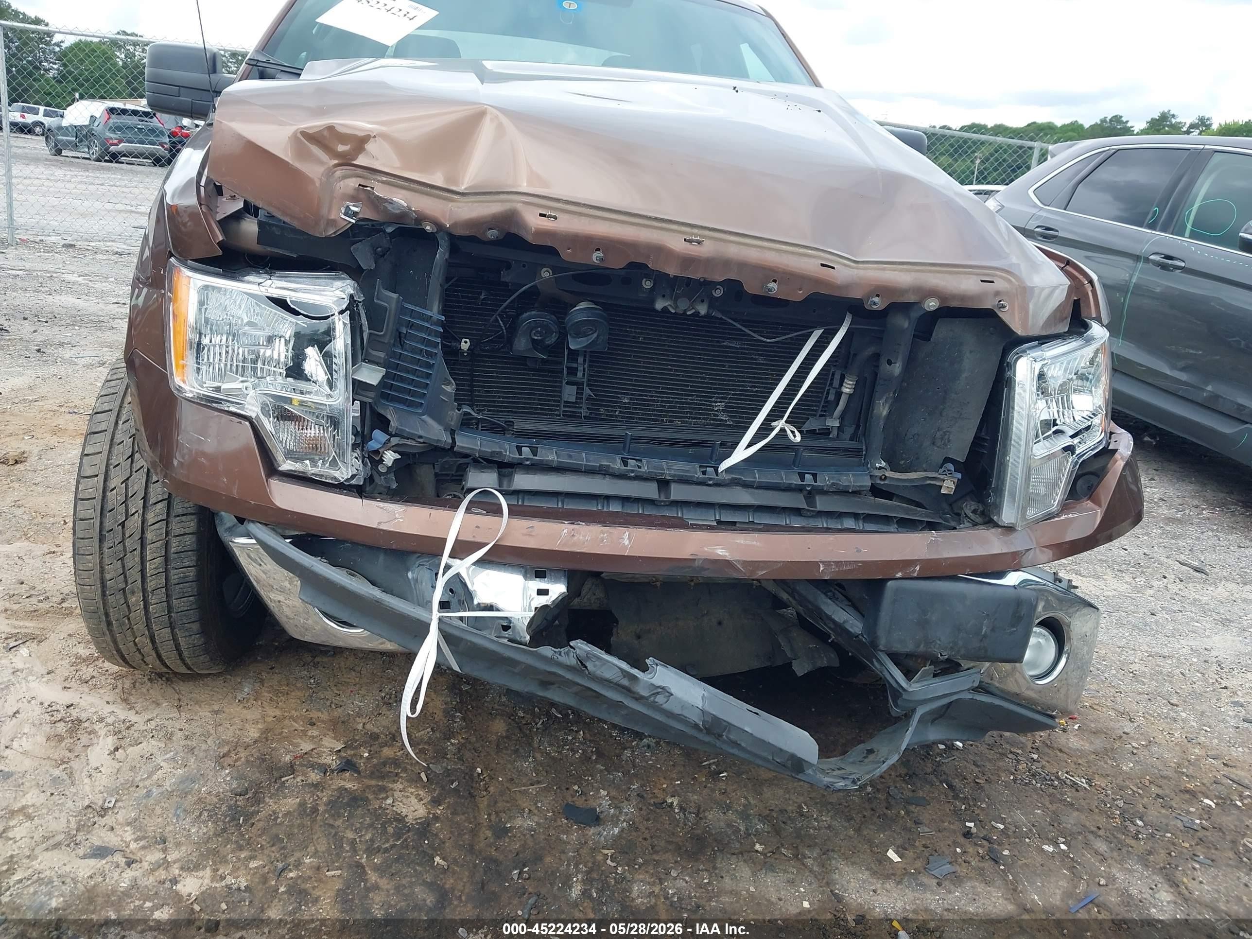 2011 Ford F-150 Xlt Brown vin: 1FTFW1CF8BFB61338