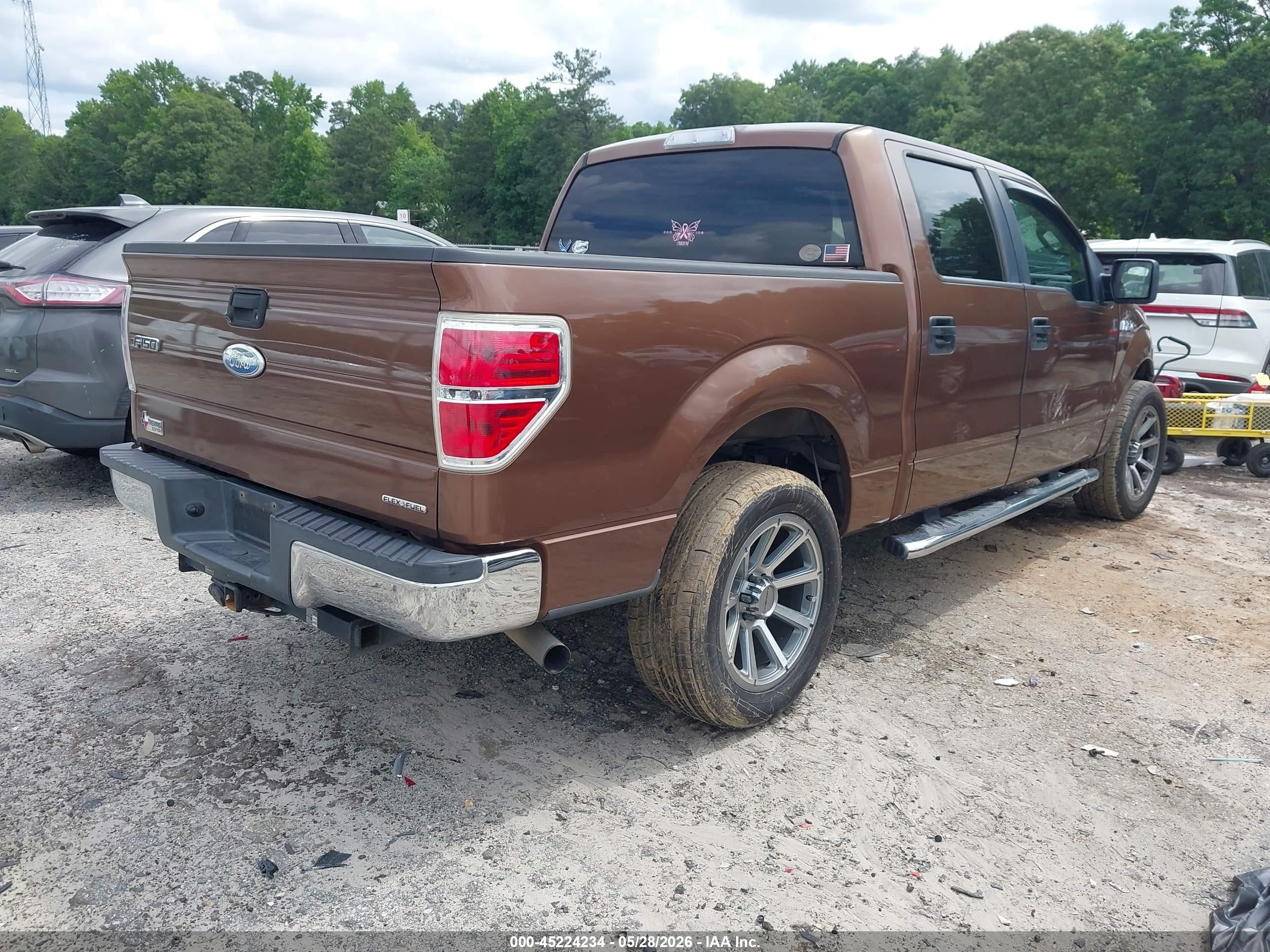 2011 Ford F-150 Xlt Brown vin: 1FTFW1CF8BFB61338
