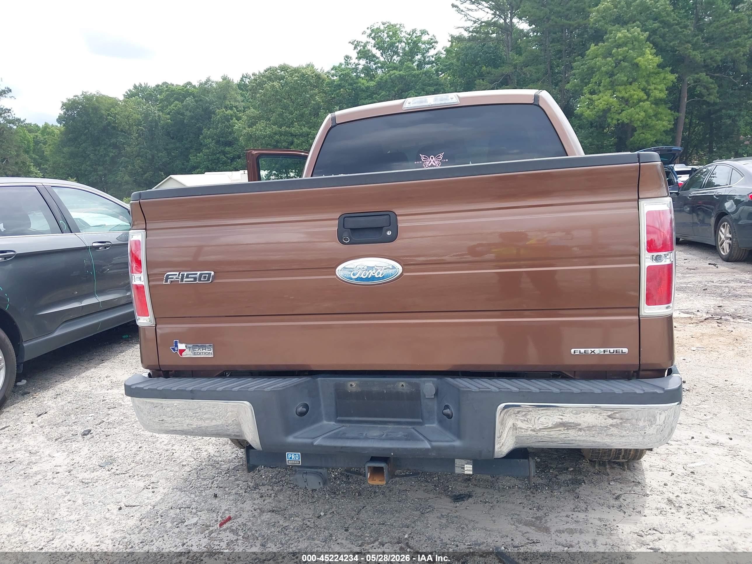 2011 Ford F-150 Xlt Brown vin: 1FTFW1CF8BFB61338