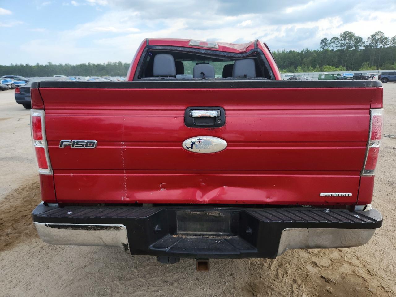 2011 Ford F150 Supercrew Красный vin: 1FTFW1CF8BFC83746