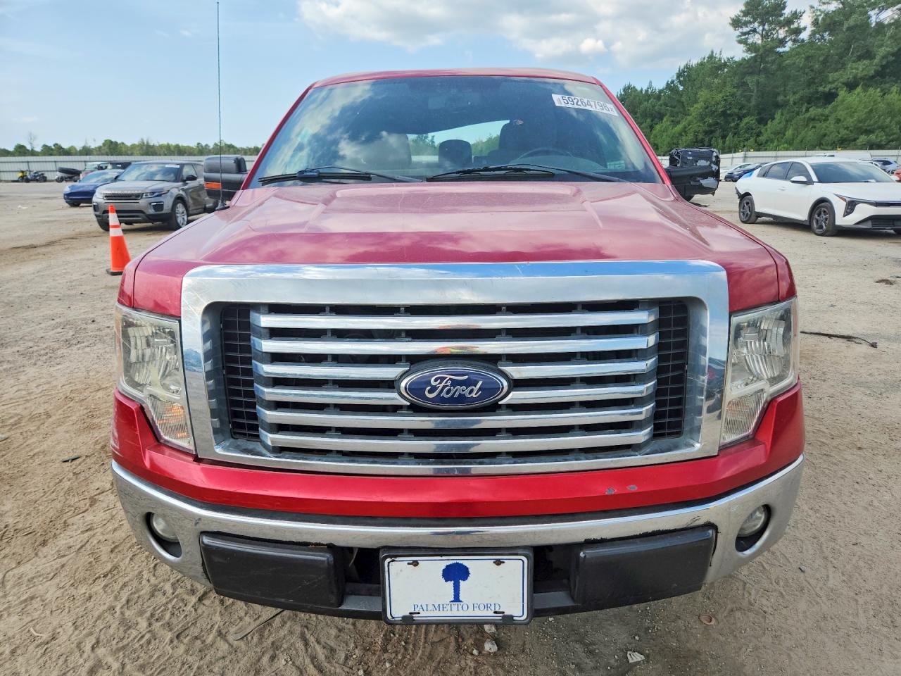 2011 Ford F150 Supercrew Красный vin: 1FTFW1CF8BFC83746