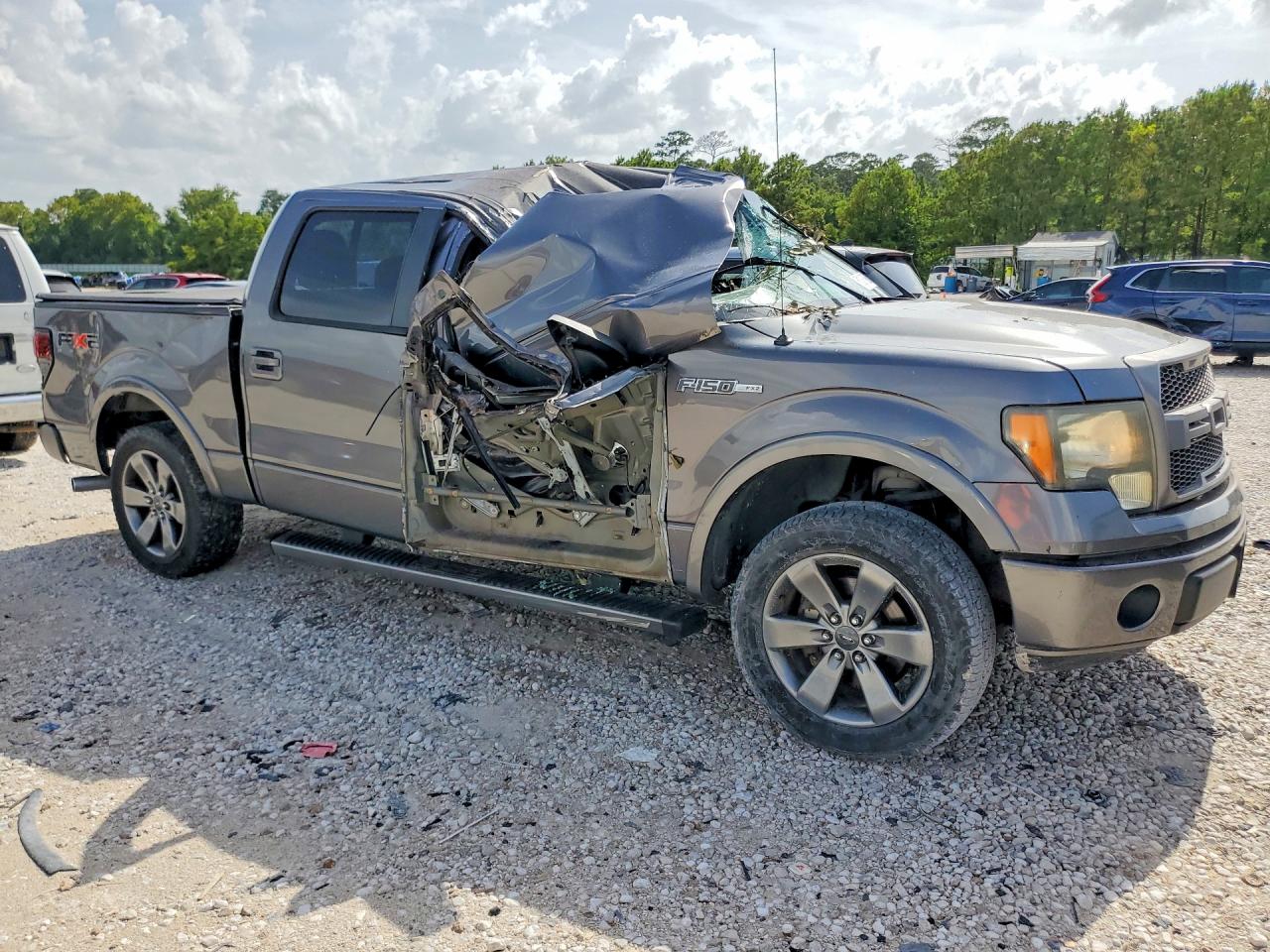 2011 Ford F150 Supercrew Gray vin: 1FTFW1CF8BKD93901