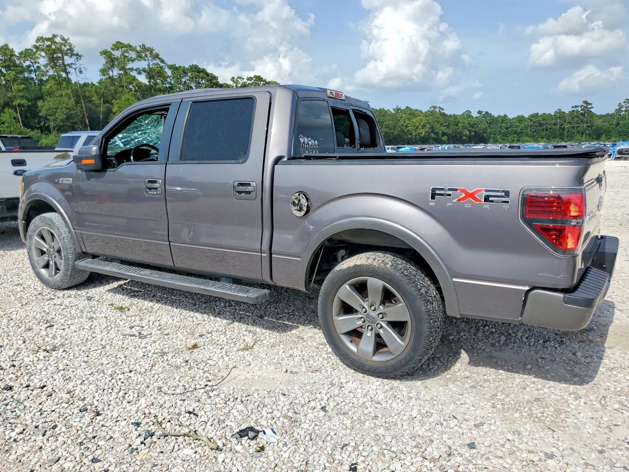 2011 Ford F150 Supercrew Gray vin: 1FTFW1CF8BKD93901