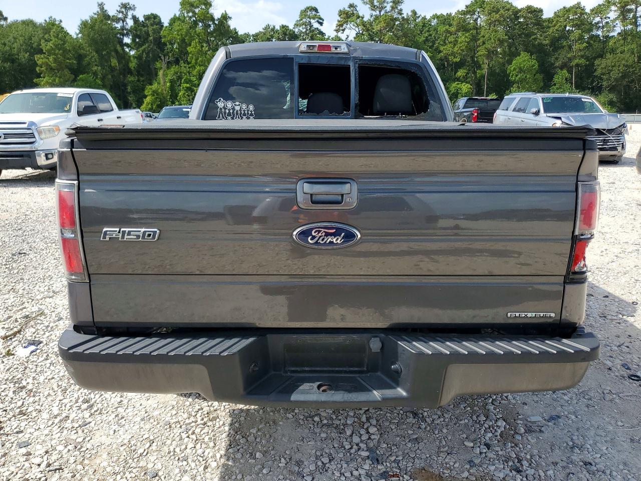 2011 Ford F150 Supercrew Gray vin: 1FTFW1CF8BKD93901