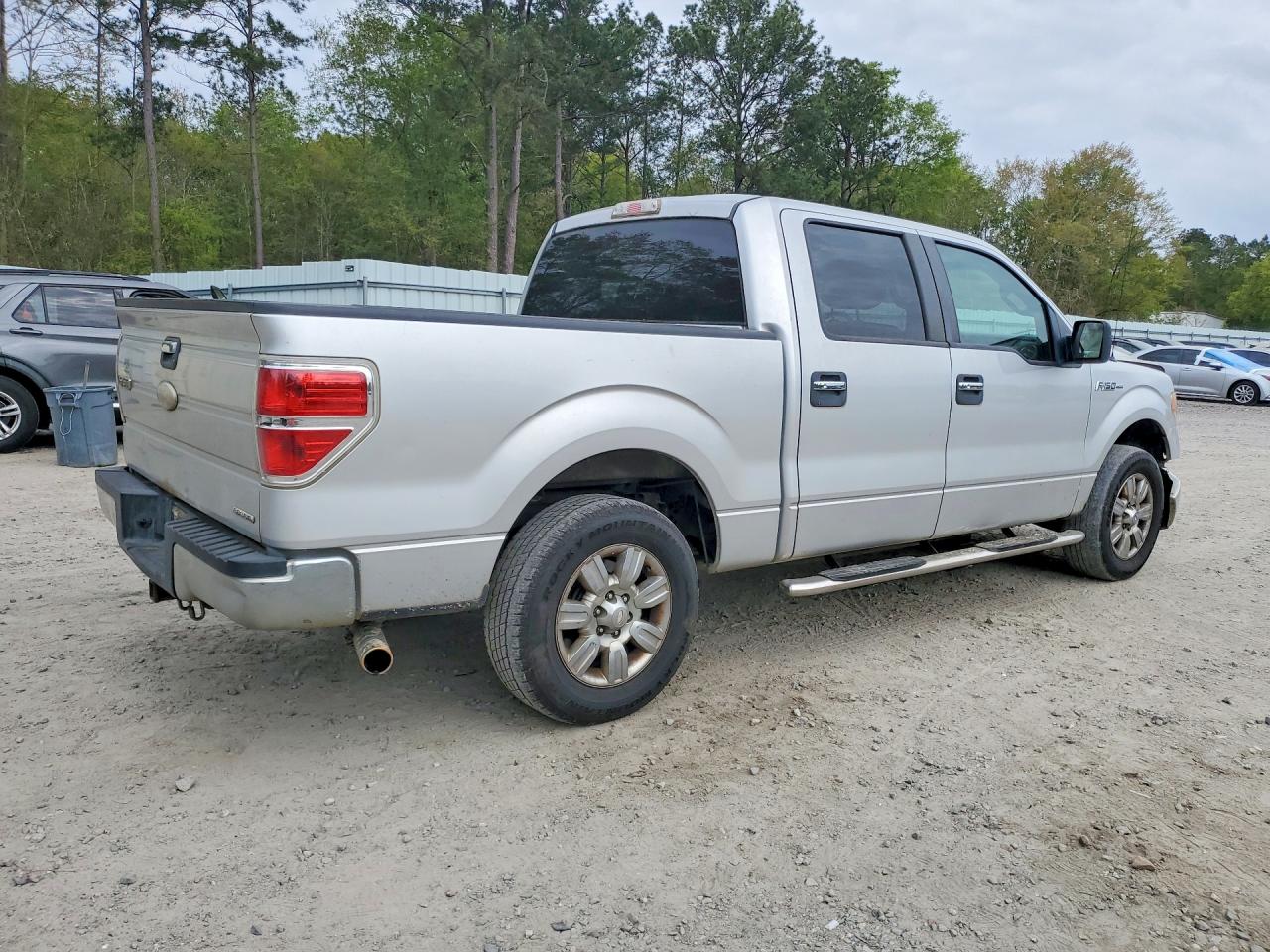 2012 Ford F150 Supercrew Silver vin: 1FTFW1CF8CFA34428