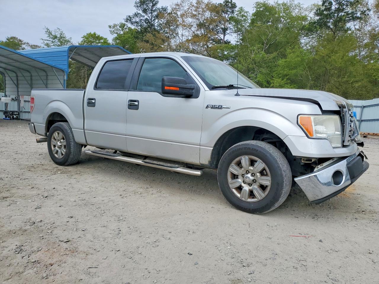 2012 Ford F150 Supercrew Silver vin: 1FTFW1CF8CFA34428