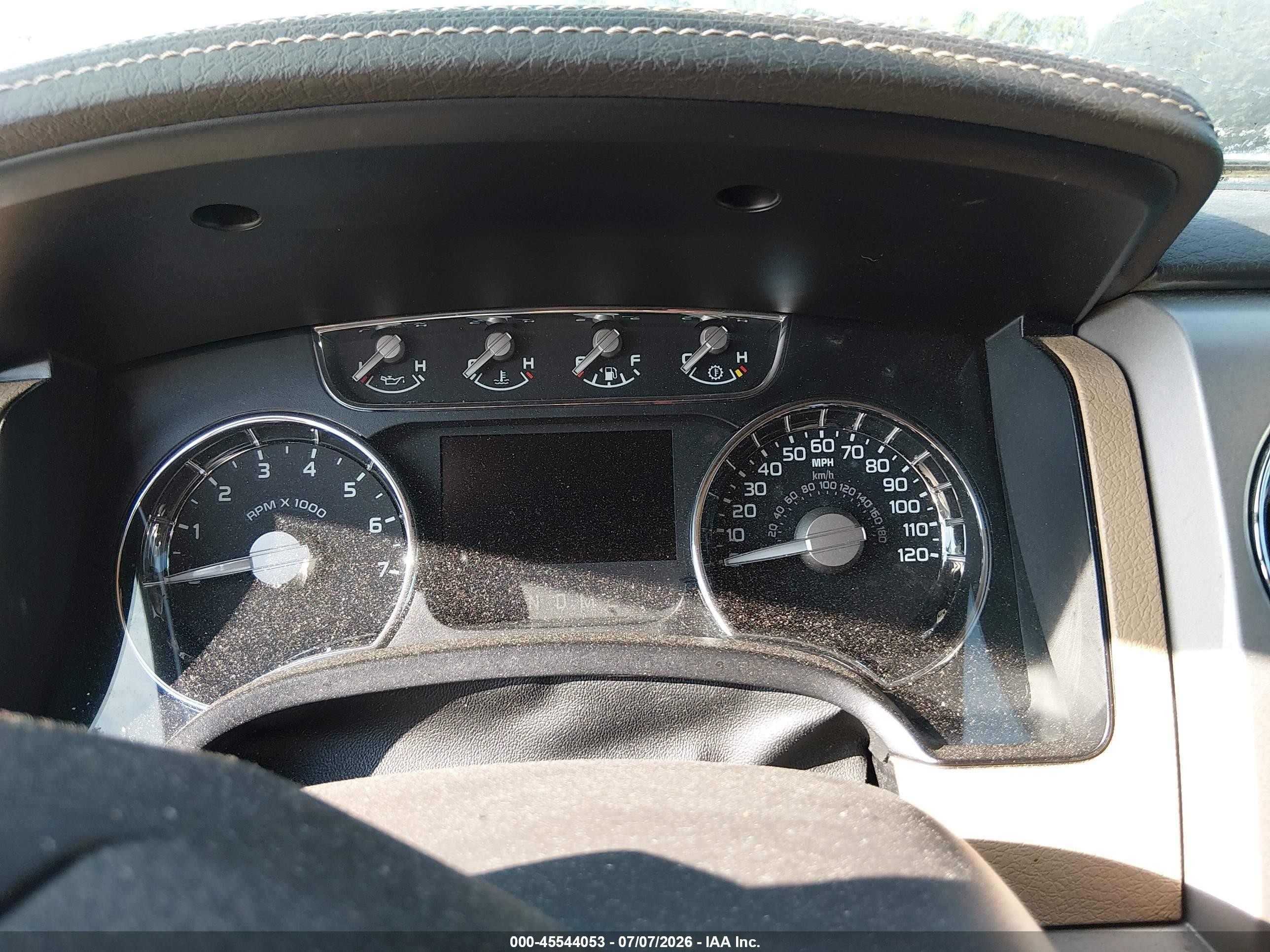 2012 Ford F-150 Lariat Белый vin: 1FTFW1CF8CFB62281