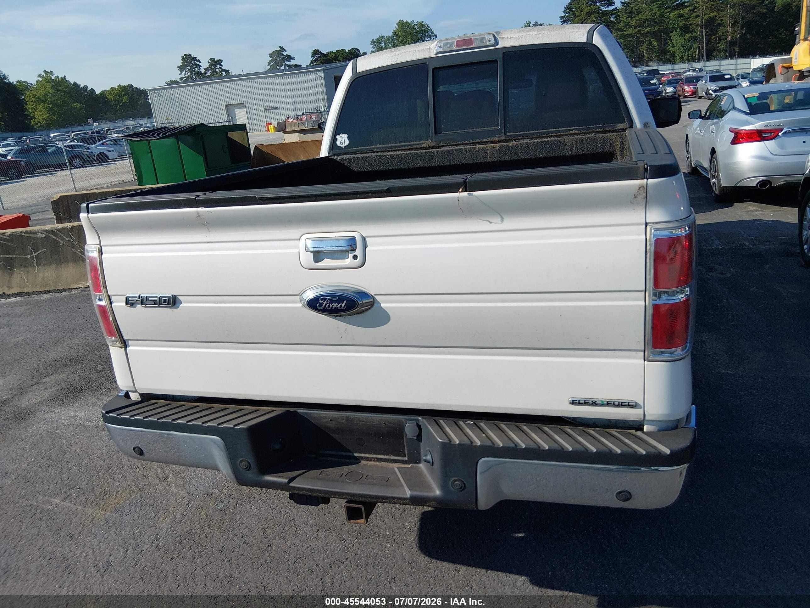 2012 Ford F-150 Lariat Белый vin: 1FTFW1CF8CFB62281