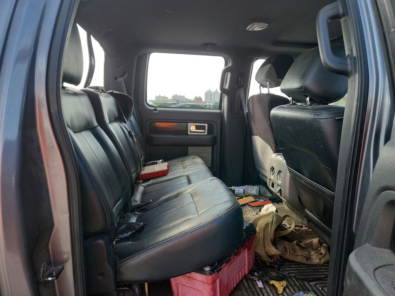 2012 Ford F150 Supercrew Gray vin: 1FTFW1CF8CKD71639