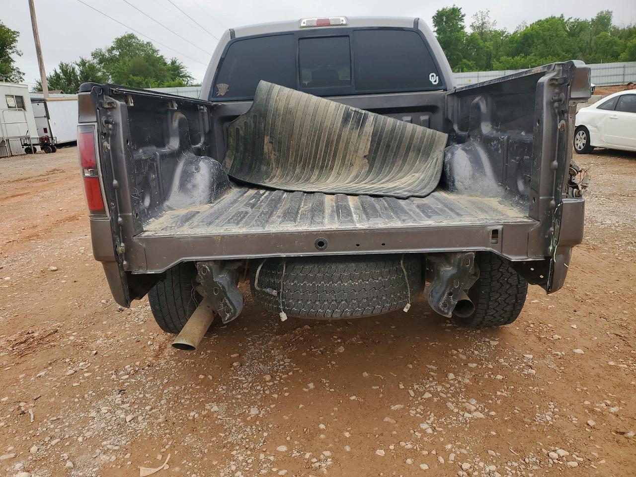 2013 Ford F150 Supercrew Gray vin: 1FTFW1CF8DFA24080
