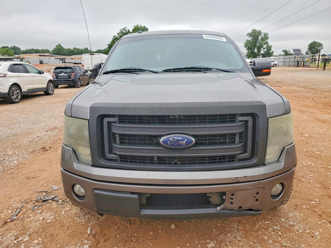 2013 Ford F150 Supercrew Gray vin: 1FTFW1CF8DFA24080