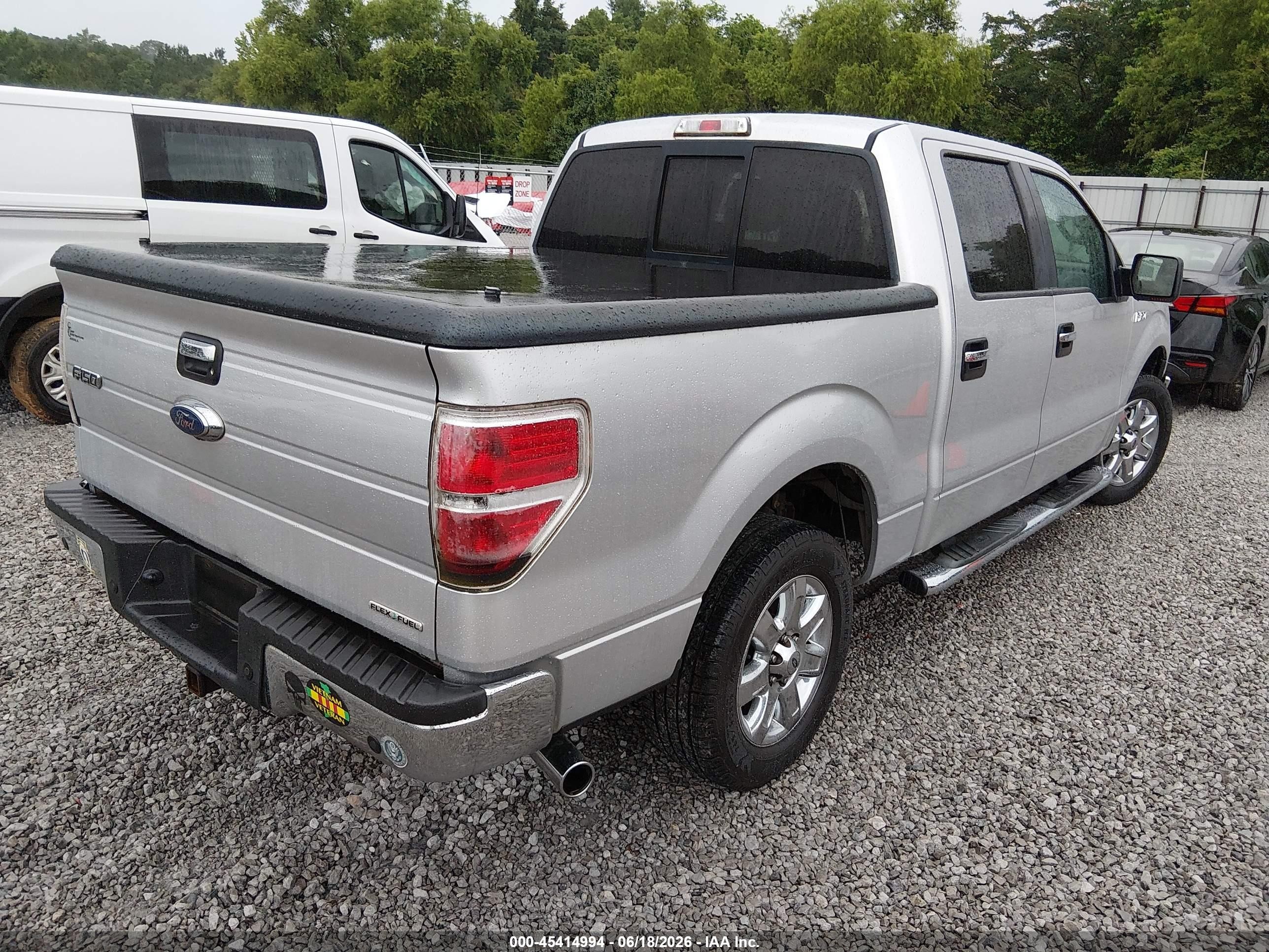 2013 Ford F-150 Fx2/king Ranch/lariat/platinum/xl/xlt Silver vin: 1FTFW1CF8DFC66545