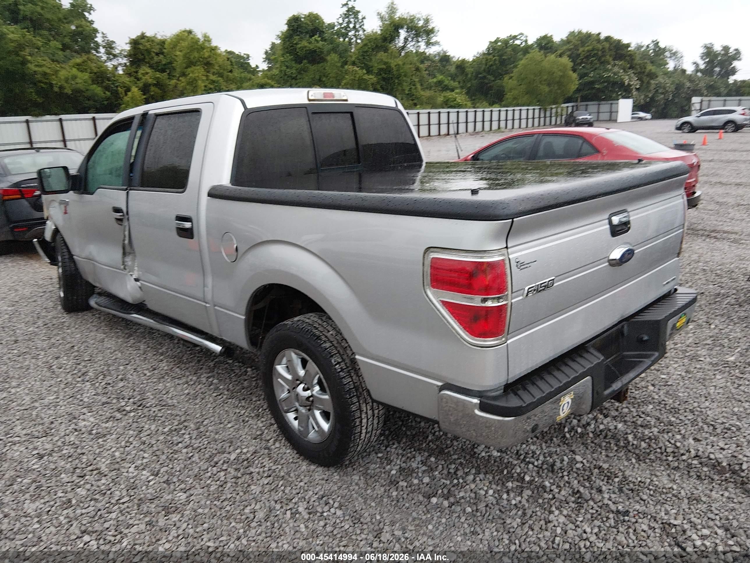 2013 Ford F-150 Fx2/king Ranch/lariat/platinum/xl/xlt Silver vin: 1FTFW1CF8DFC66545