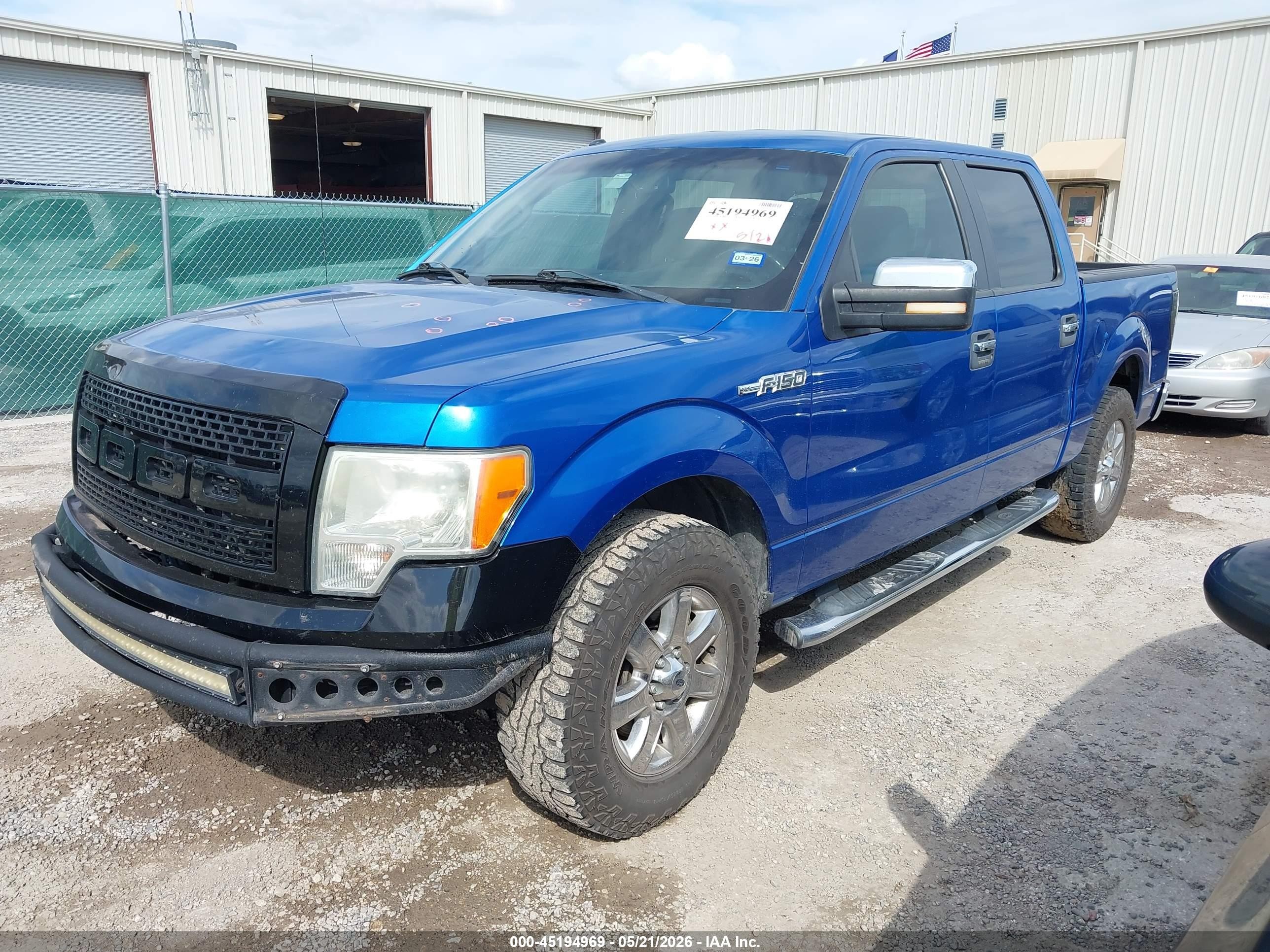 2013 Ford F-150 Xlt Синий vin: 1FTFW1CF8DFD81470