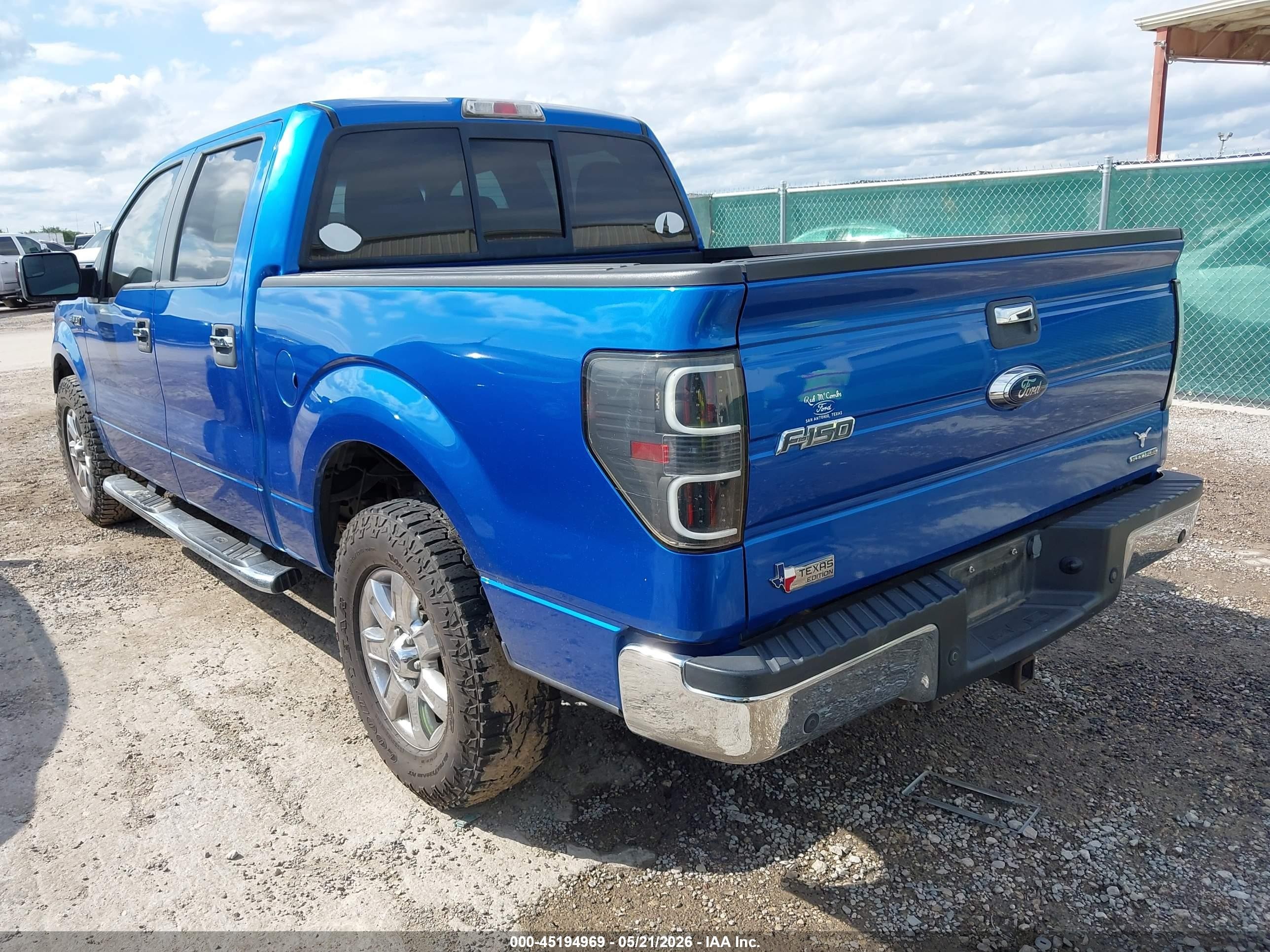 2013 Ford F-150 Xlt Синий vin: 1FTFW1CF8DFD81470