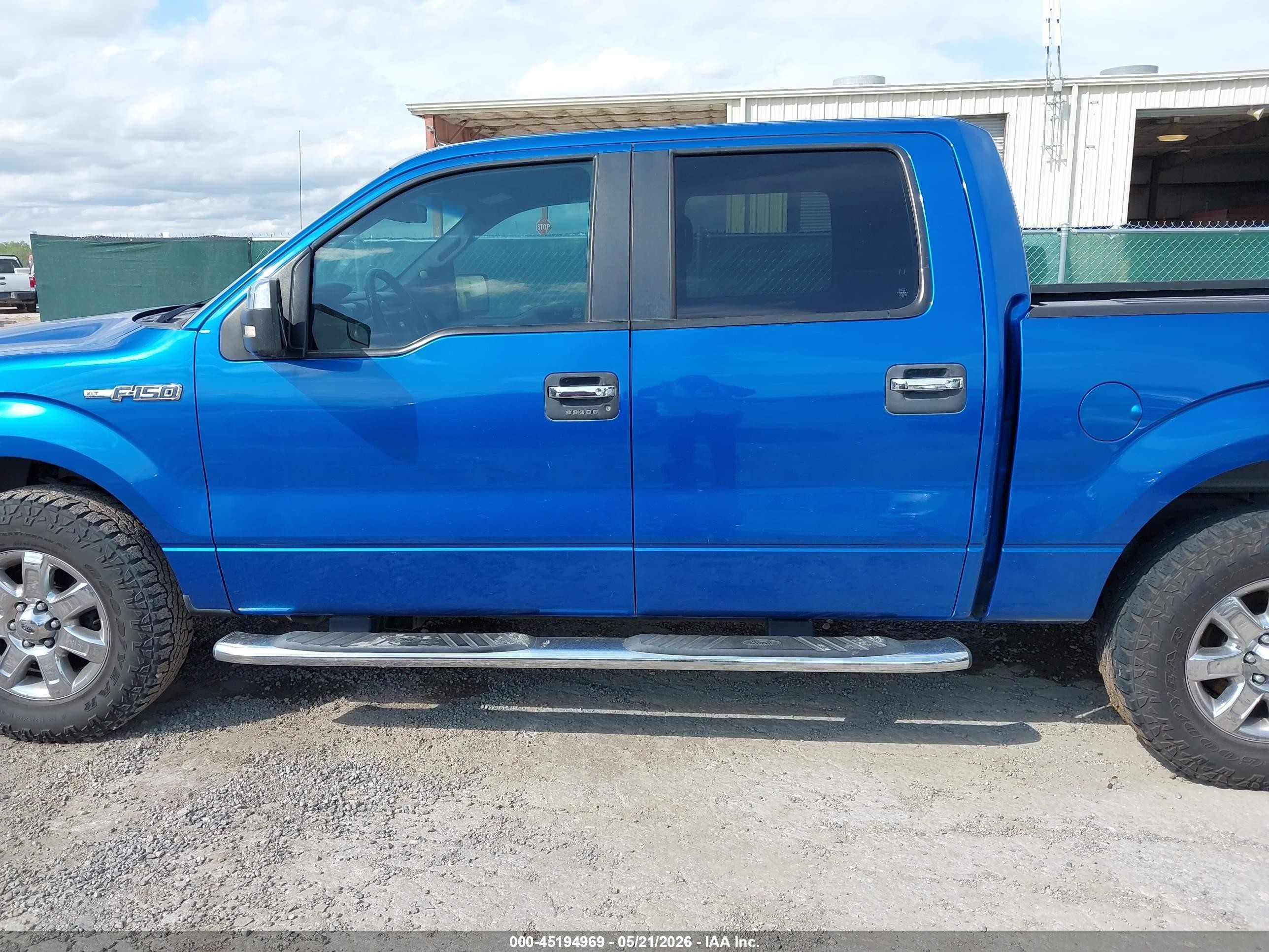 2013 Ford F-150 Xlt Синий vin: 1FTFW1CF8DFD81470