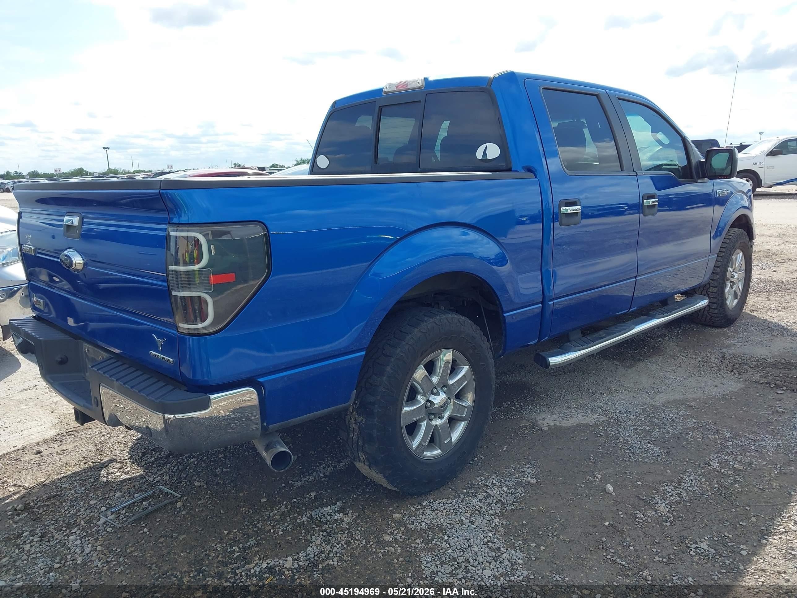 2013 Ford F-150 Xlt Синий vin: 1FTFW1CF8DFD81470