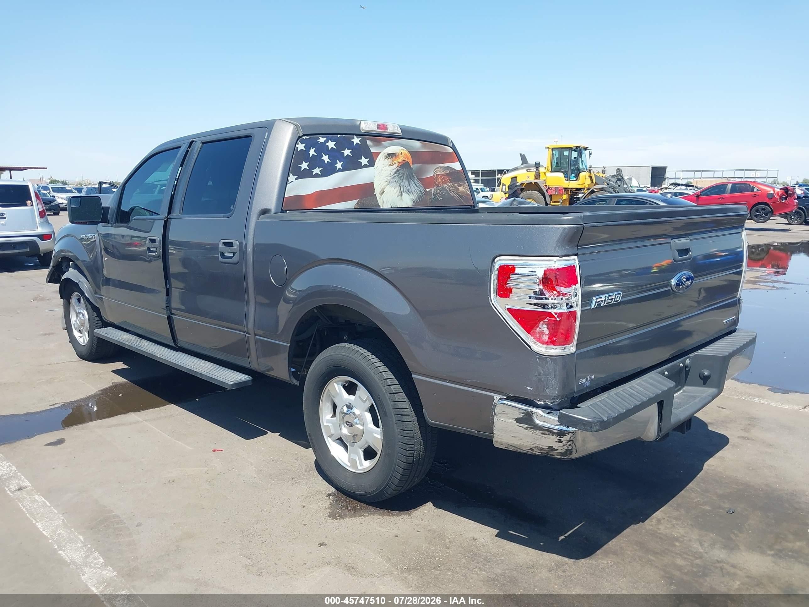 2013 Ford F-150 Xlt Серый vin: 1FTFW1CF8DKD28792