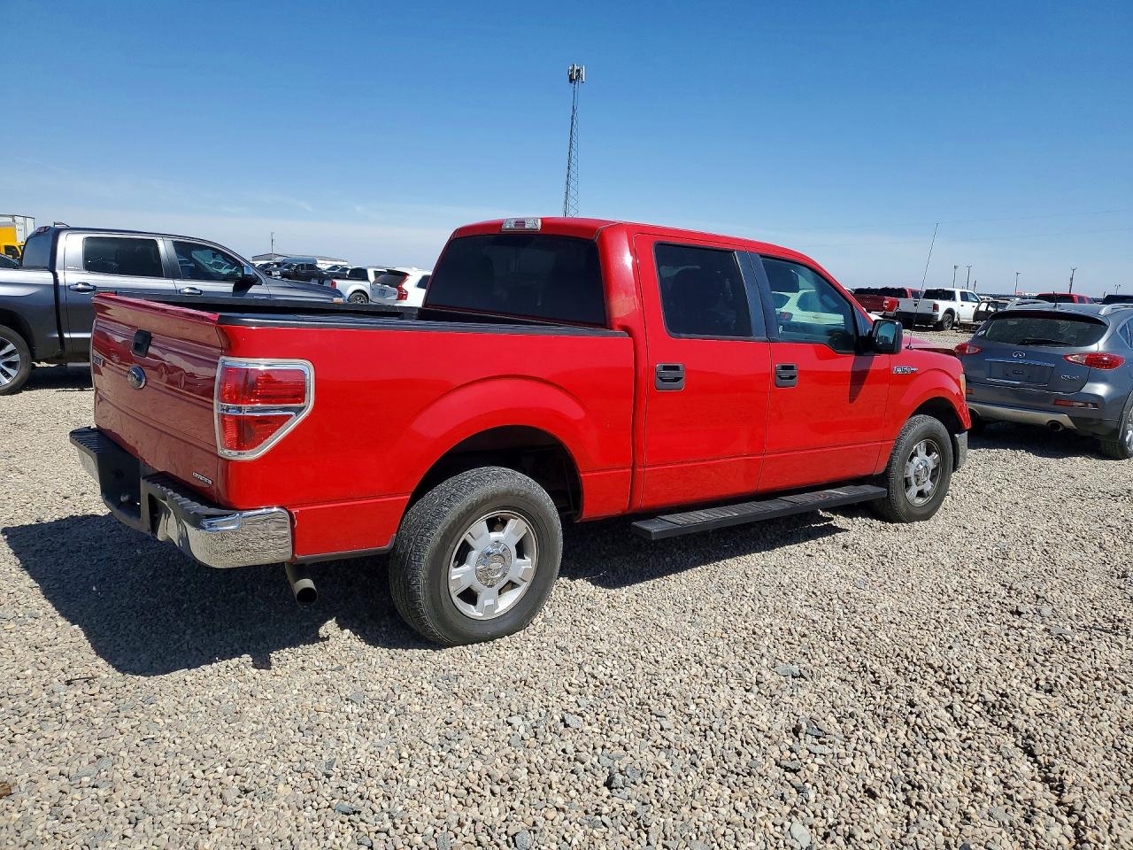 2013 Ford F150 Supercrew Red vin: 1FTFW1CF8DKE05516